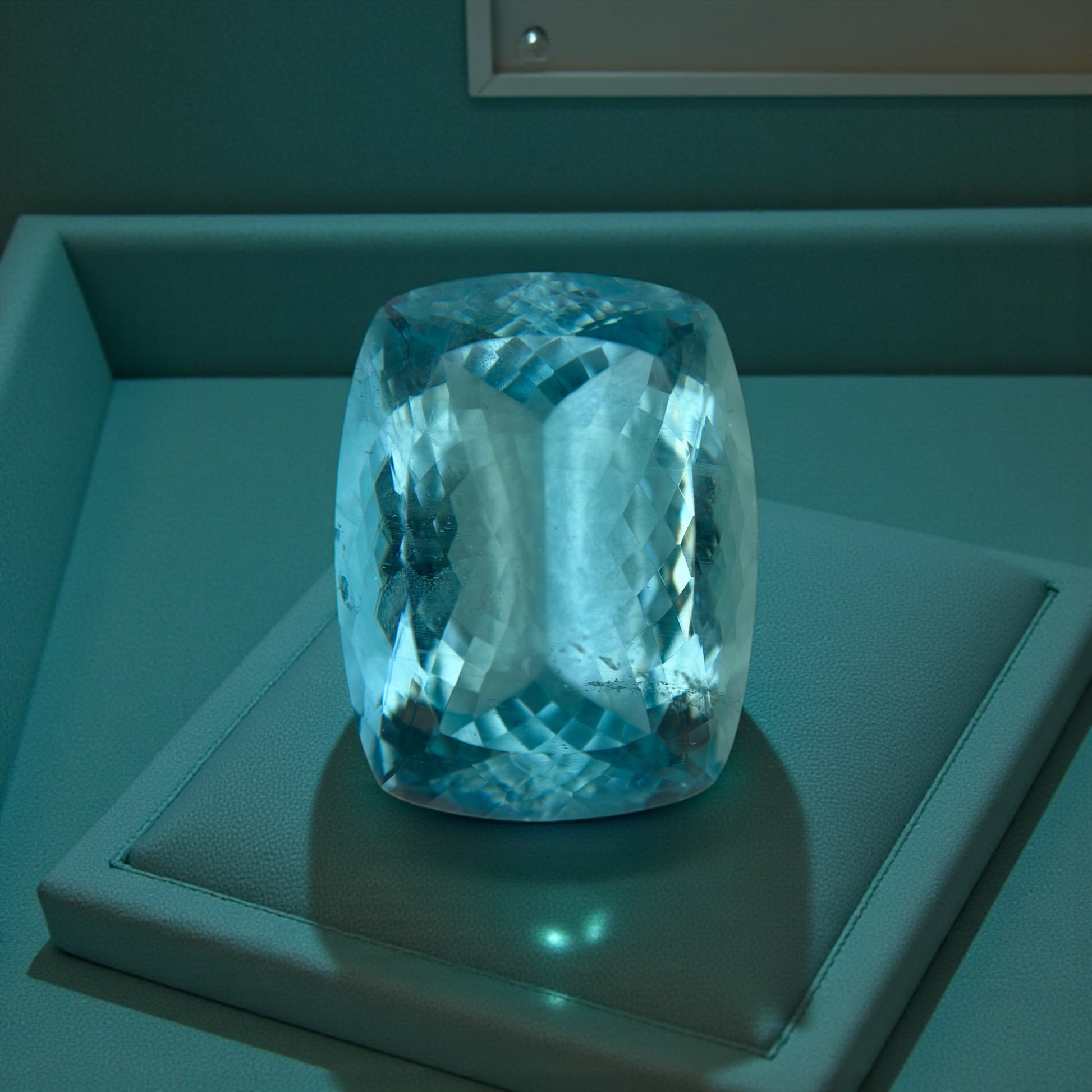 108.57 CT NATURAL AQUAMARINE WITH OCEAN WATER BLUE COLOR