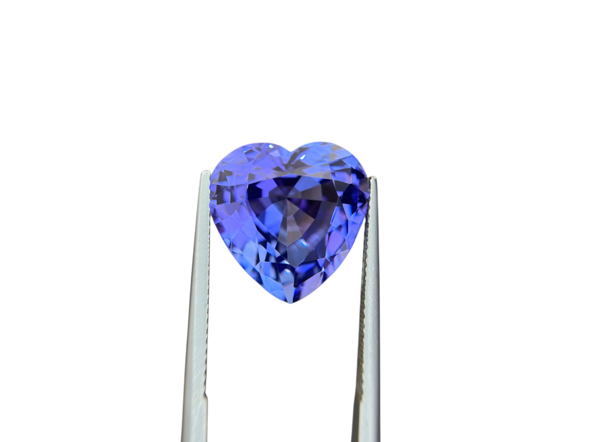 14.95 CT NATURAL NO HEAT TANZANITE WITH INTENSE PURPLE COLOR