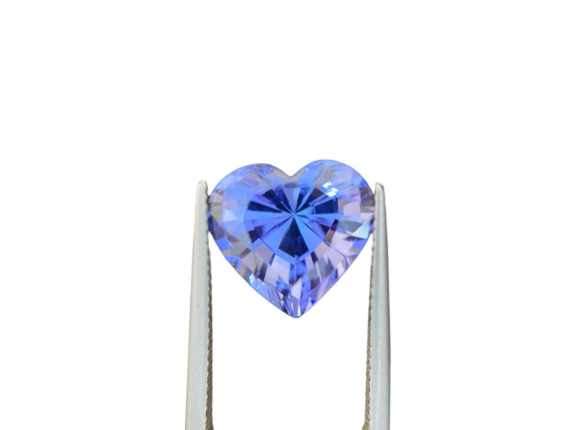 10.62 CT NATURAL NO HEAT TANZANITE WITH INTENSE PURPLE COLOR
