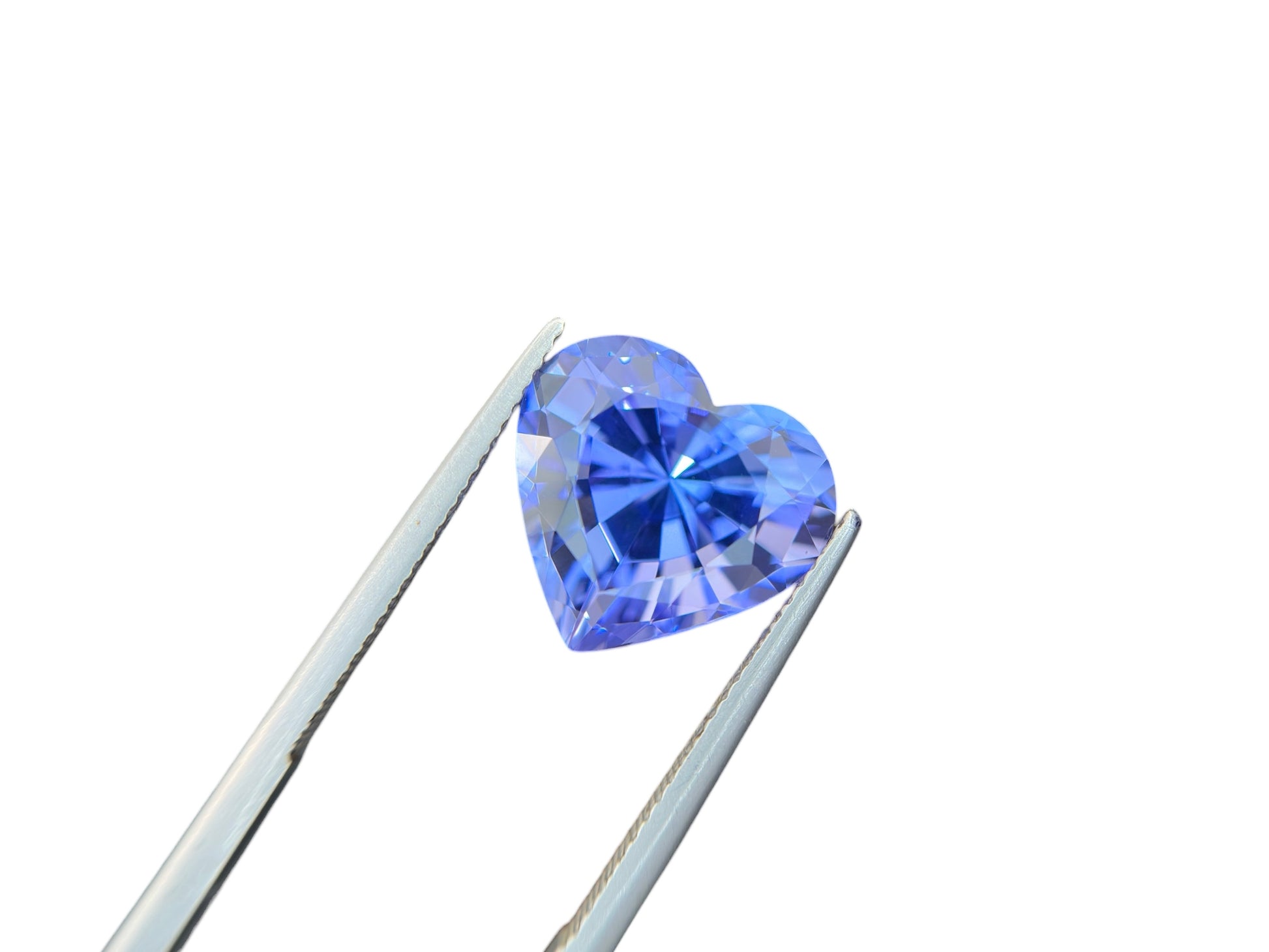 10.62 CT NATURAL NO HEAT TANZANITE WITH INTENSE PURPLE COLOR