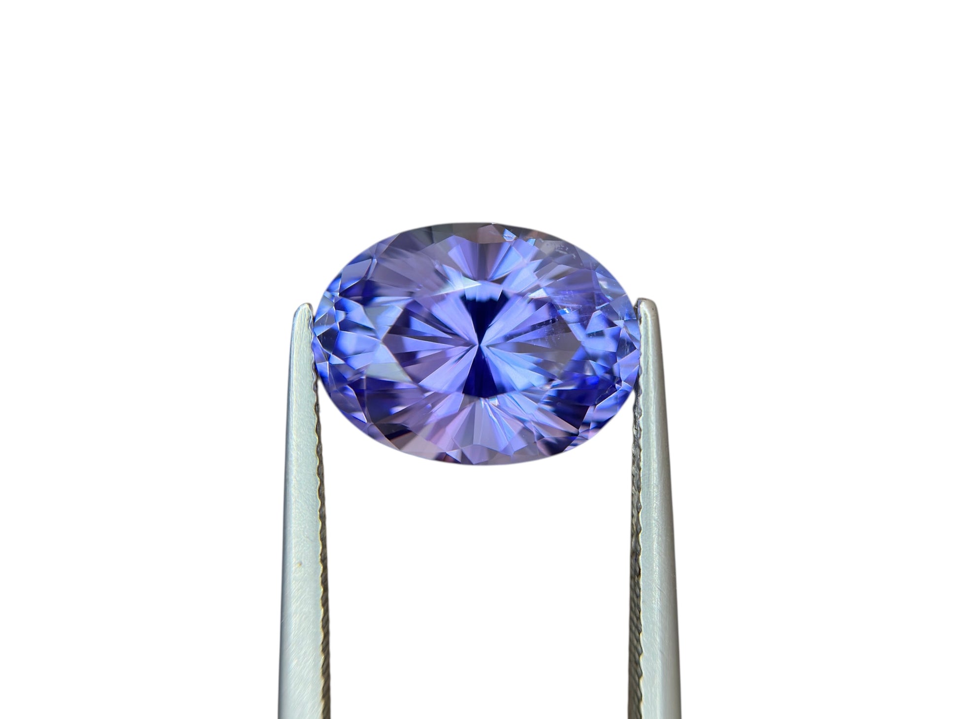 6.60 CT NATURAL NO HEAT TANZANITE WITH INTENSE PURPLE COLOR