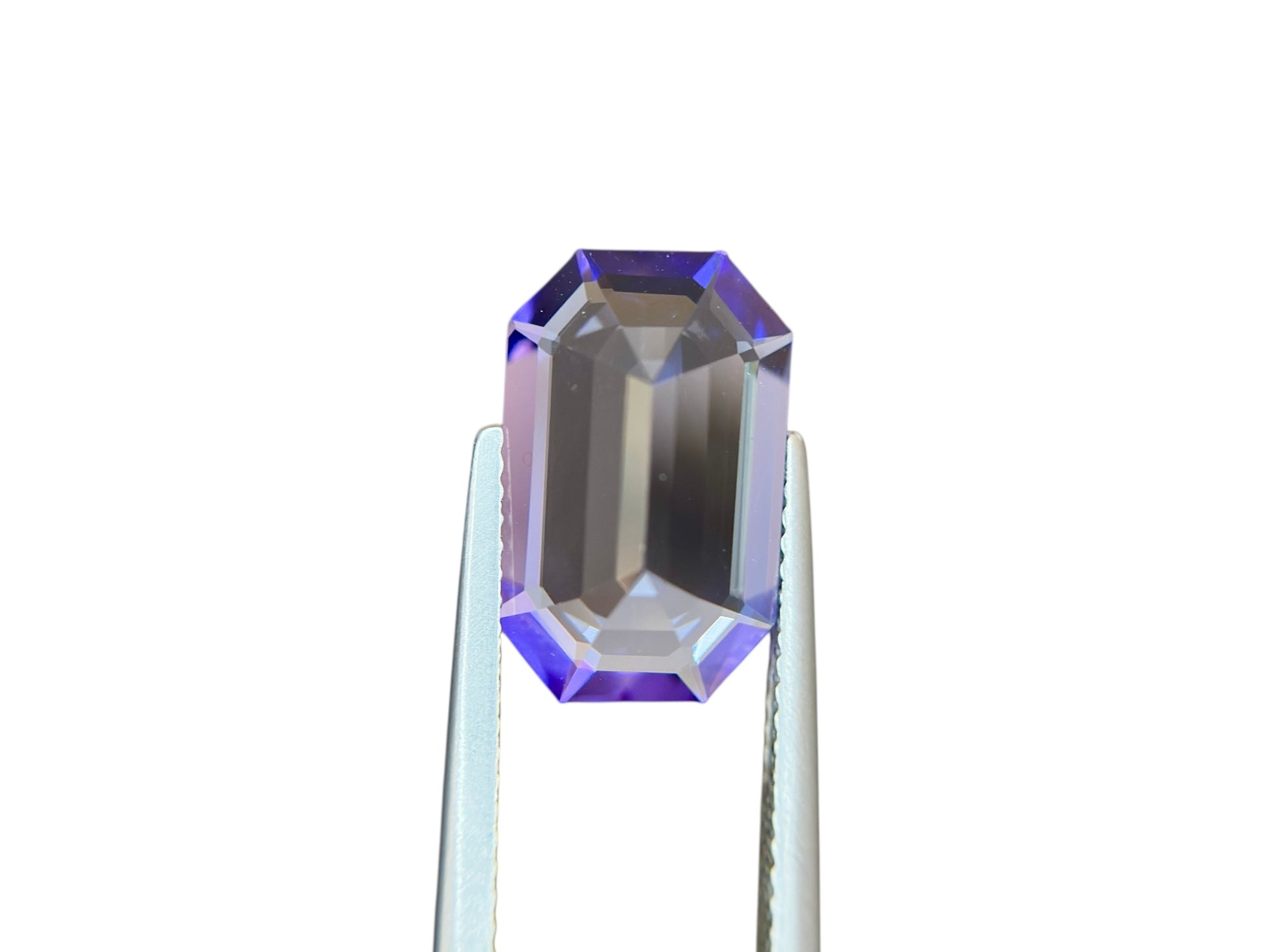5.53 CT NATURAL NO HEAT TANZANITE WITH INTENSE PURPLE COLOR