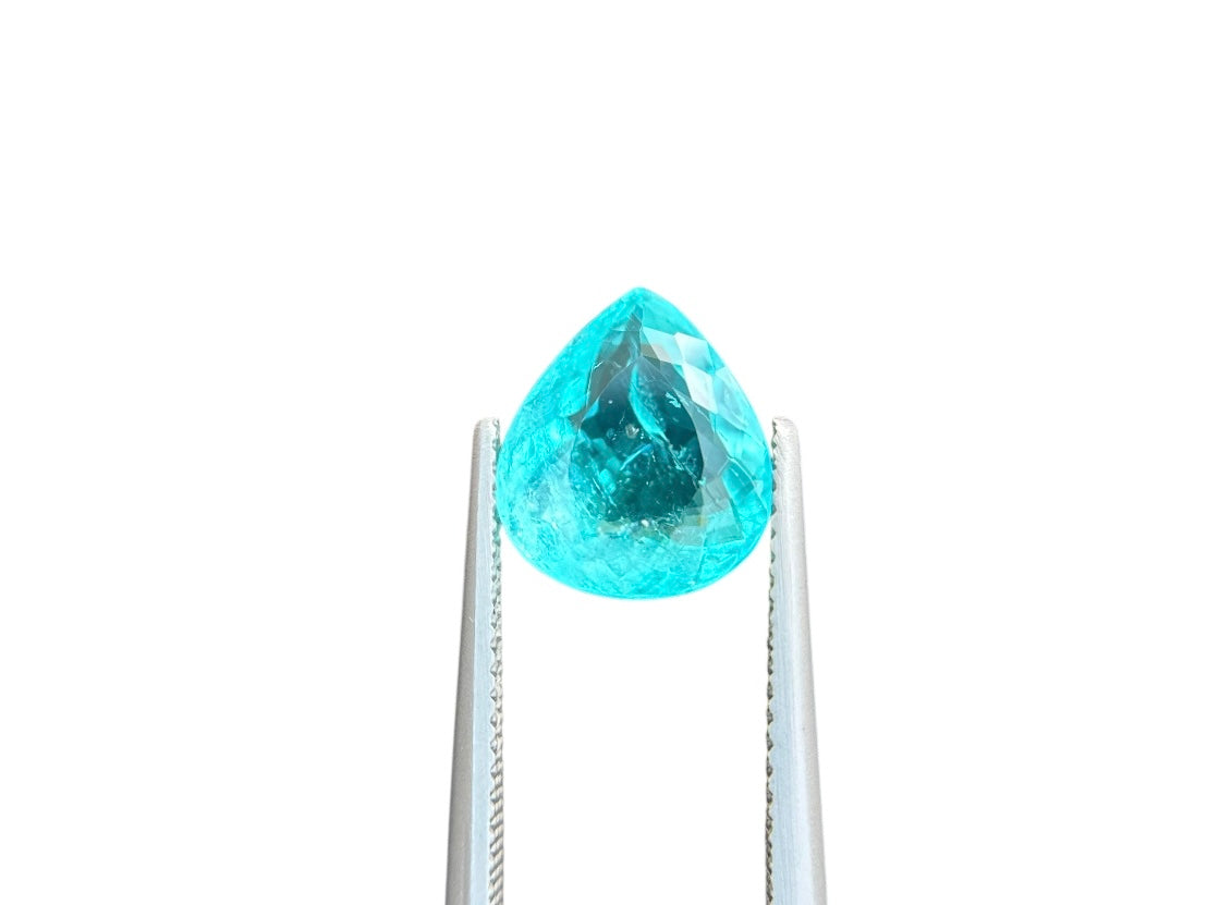 4.22 CT NEON BLUE NATURAL PARAIBA TOP QUALITY
