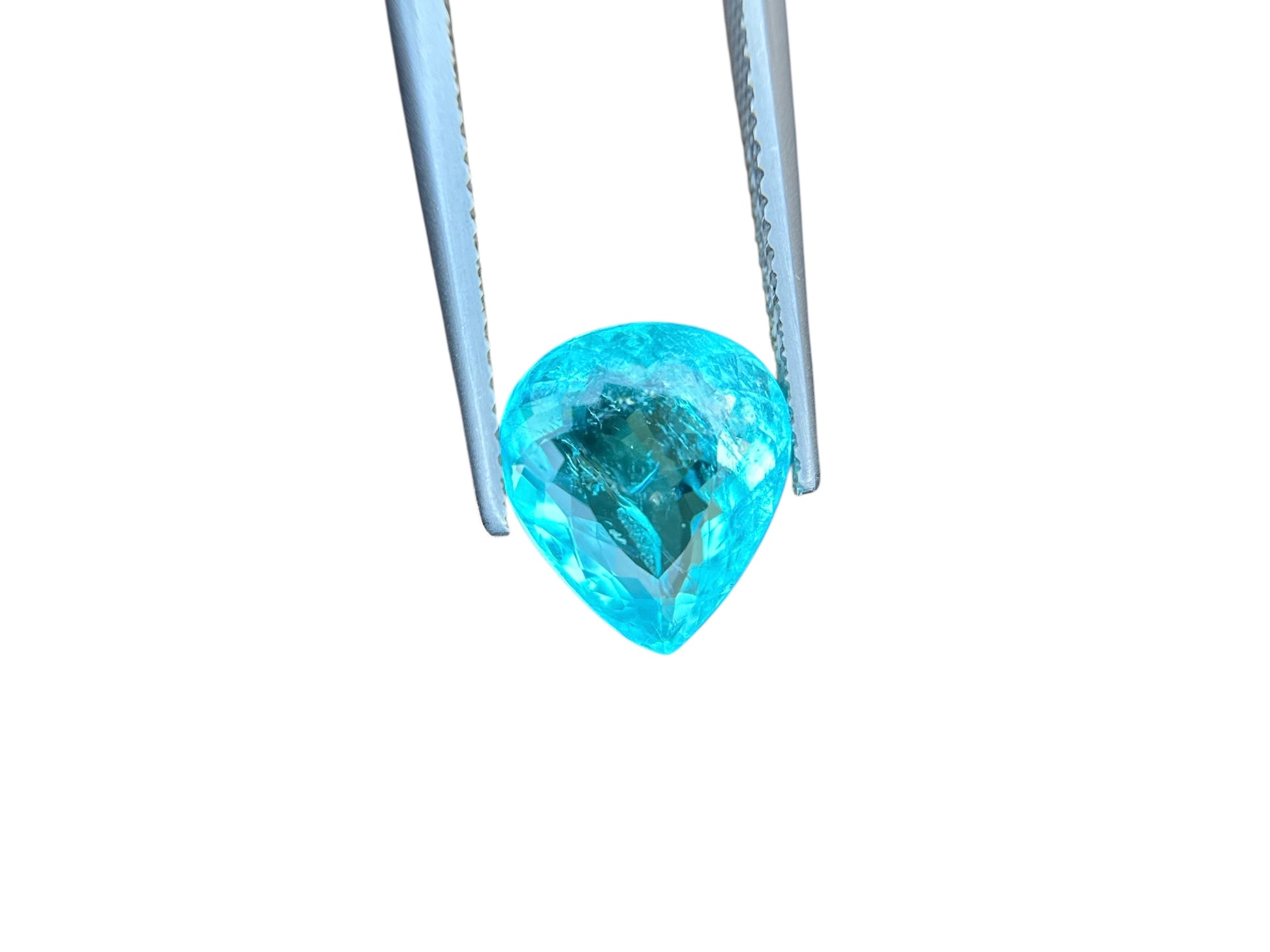 4.22 CT NEON BLUE NATURAL PARAIBA TOP QUALITY