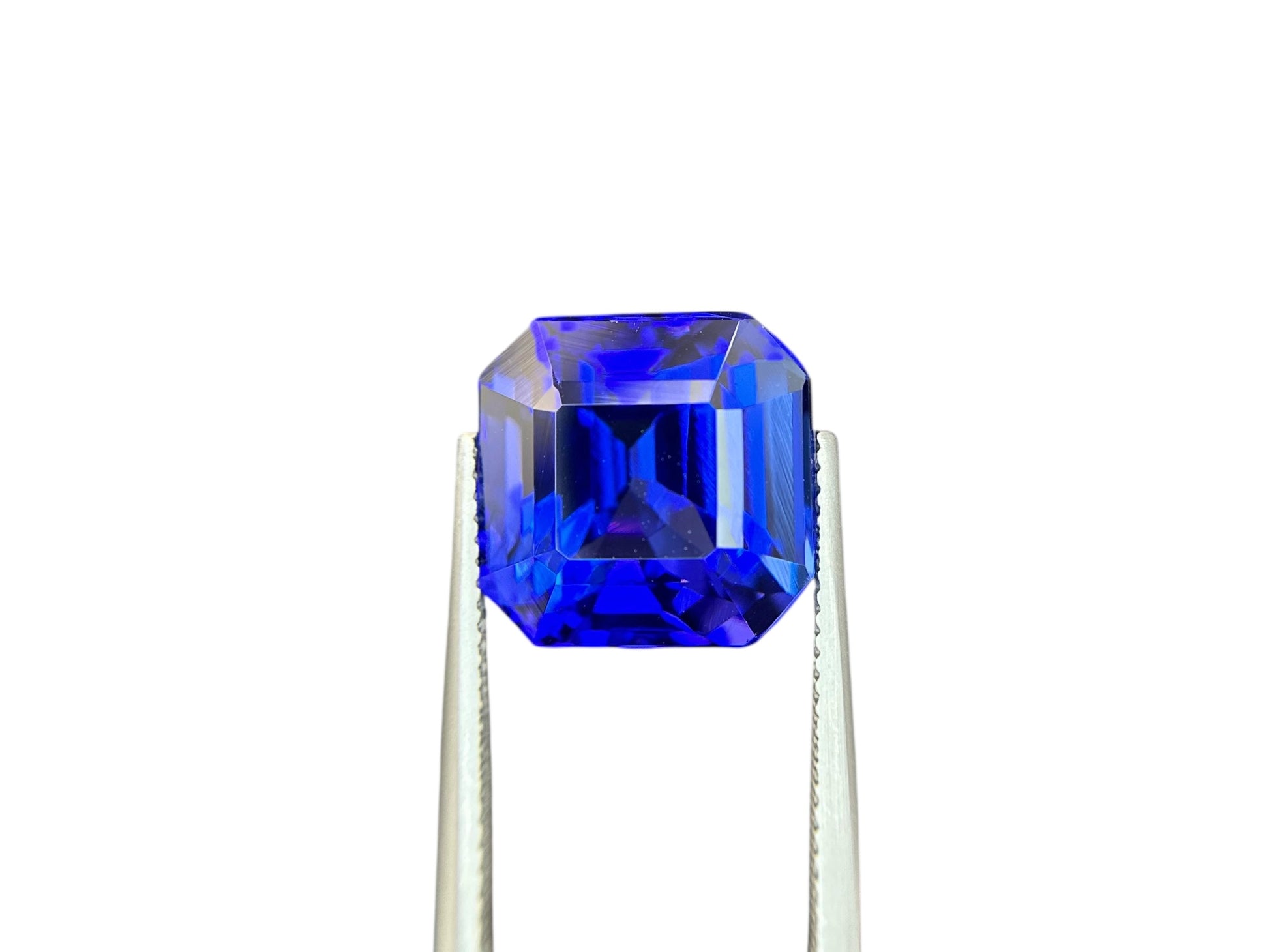 16.06 CT NATURAL TANZANITE WITH INTENSE BLUE COLOR