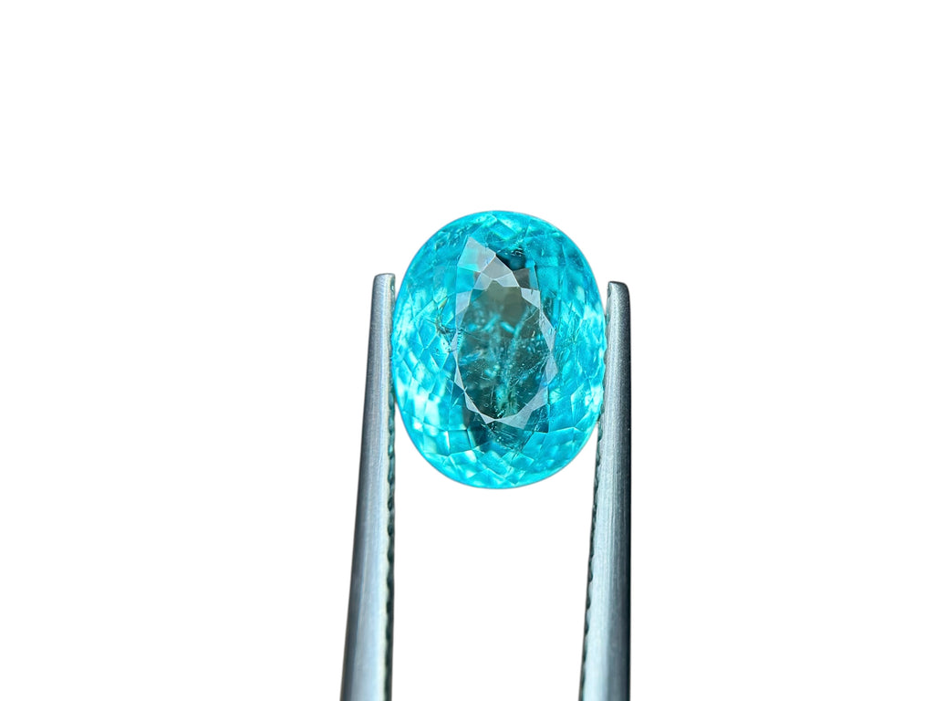 2.42 CT NEON BLUE NATURAL PARAIBA TOP QUALITY