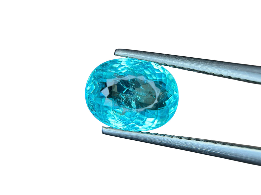 2.42 CT NEON BLUE NATURAL PARAIBA TOP QUALITY