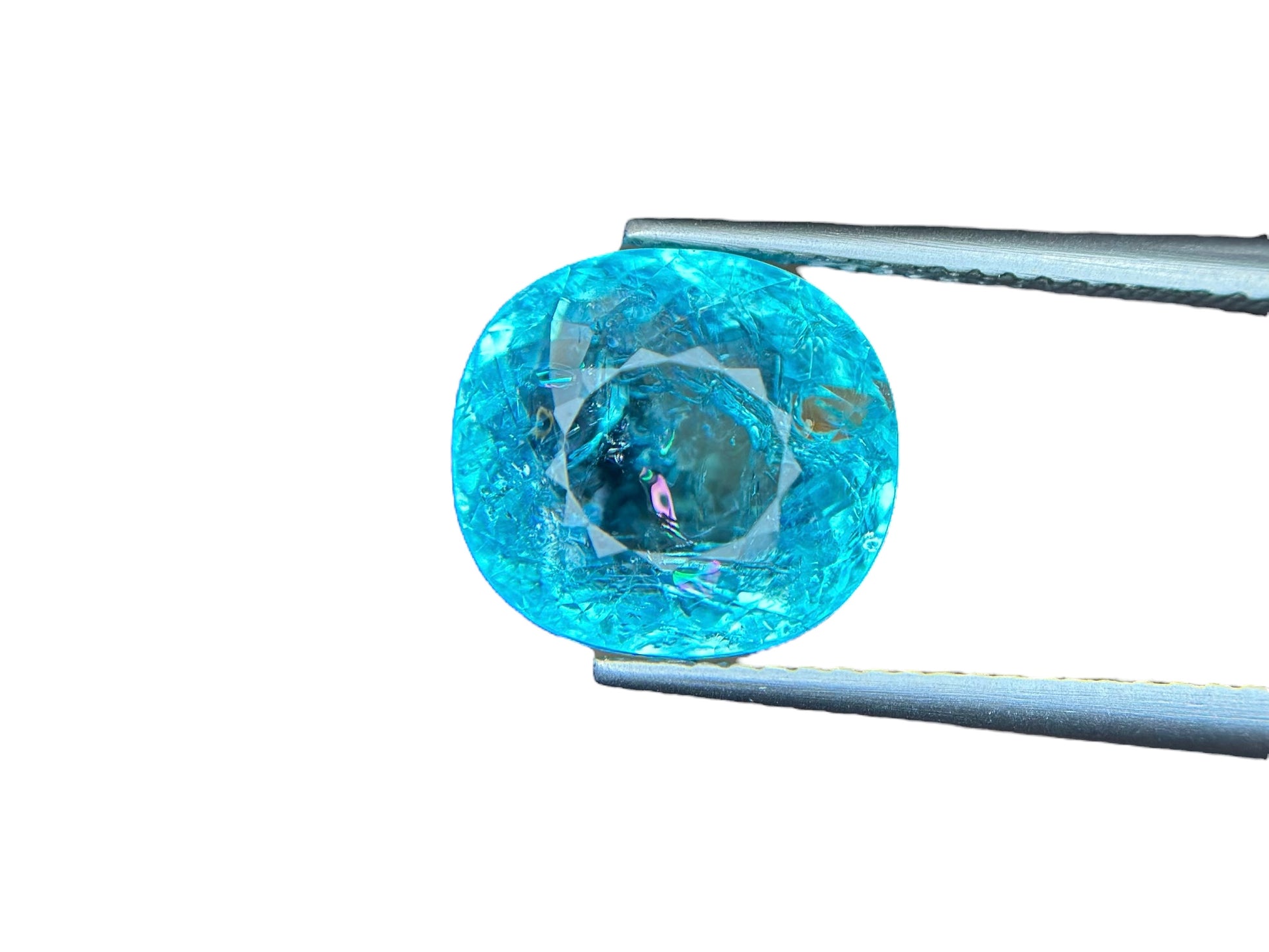 6.65 CT NEON BLUE NATURAL PARAIBA TOP QUALITY
