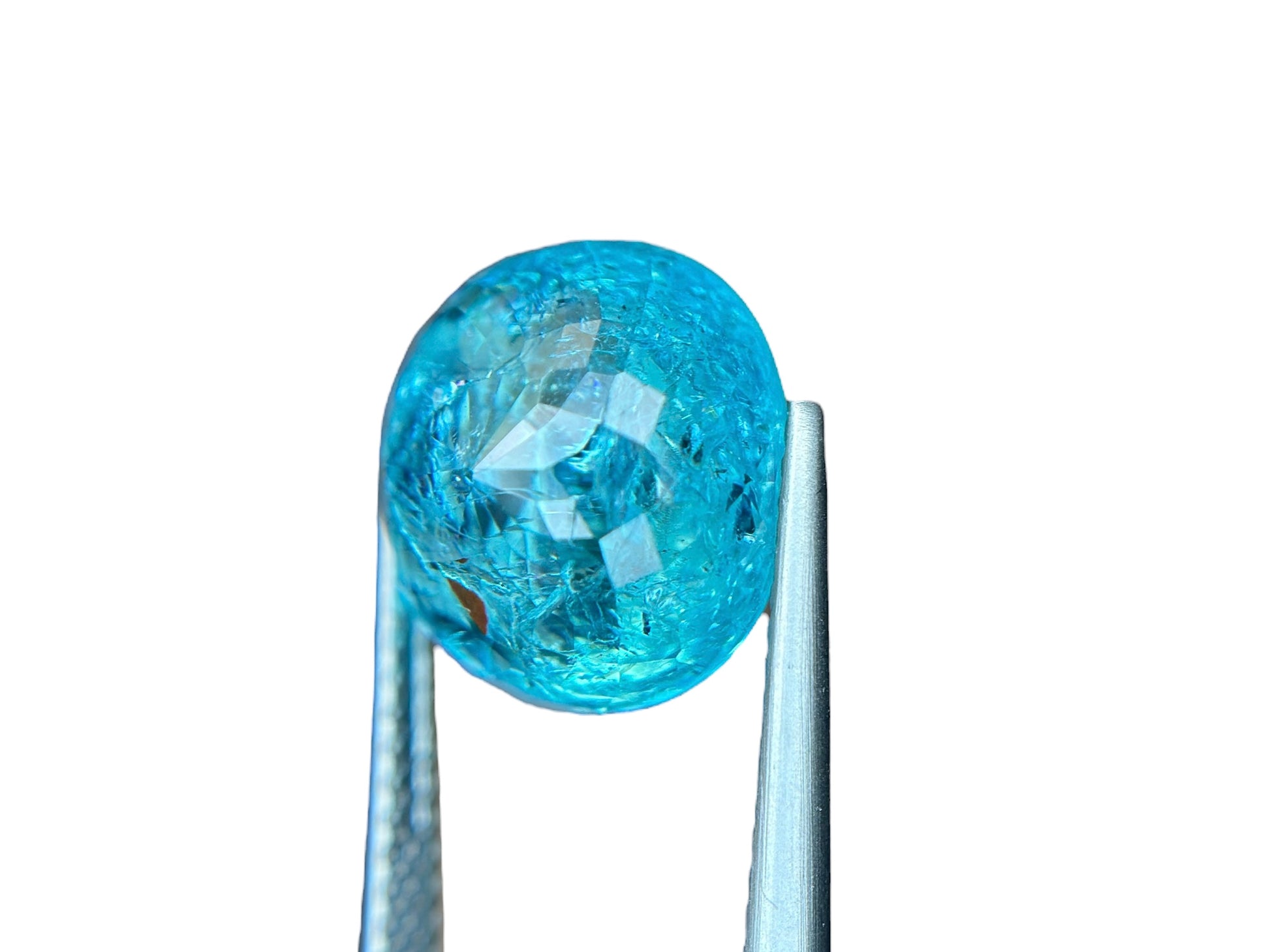 6.65 CT NEON BLUE NATURAL PARAIBA TOP QUALITY