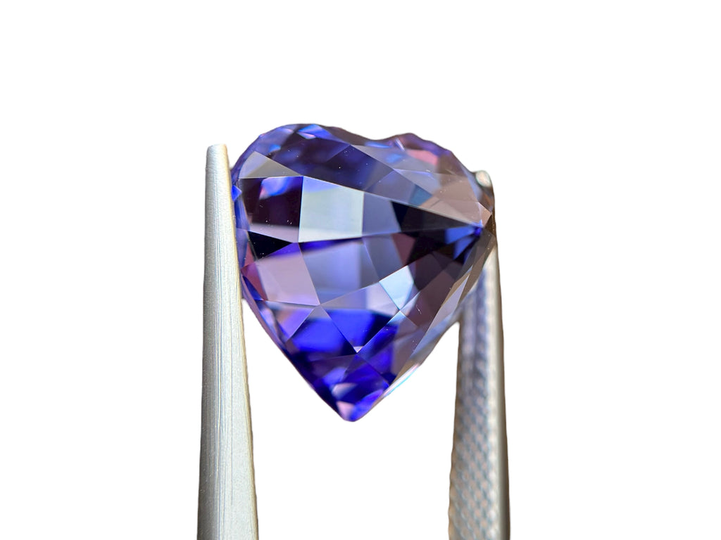 10.62 CT NATURAL TANZANITE WITH INTENSE BLUE COLOR