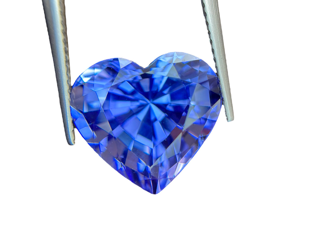 10.62 CT NATURAL TANZANITE WITH INTENSE BLUE COLOR