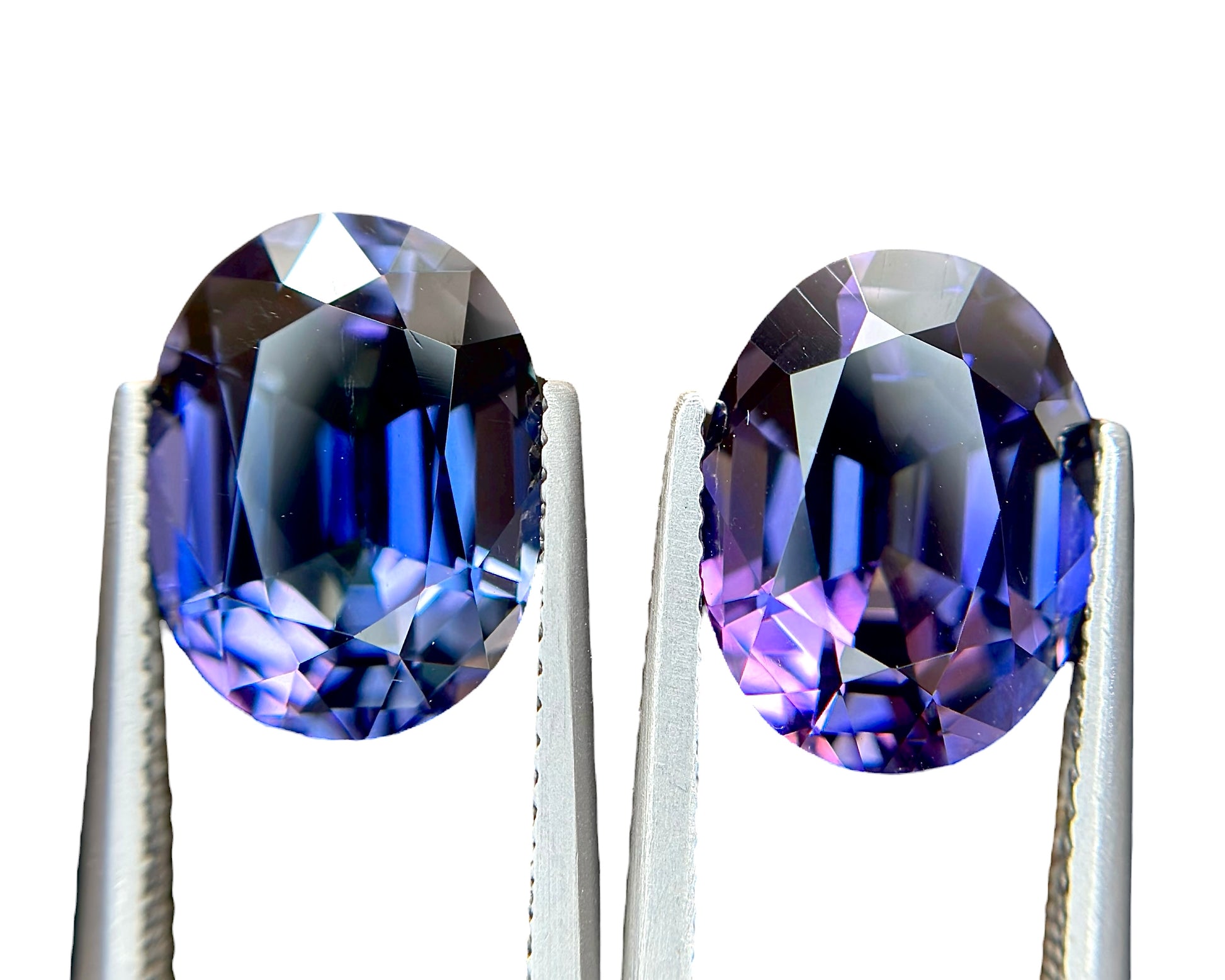 11.70 CT NATURAL TANZANITE PAIR WITH INTENSE BLUE COLOR