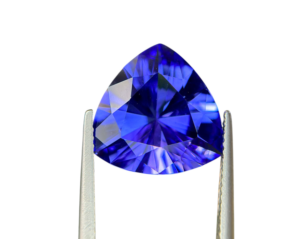 8.45 CT NATURAL TANZANITE WITH INTENSE BLUE COLOR