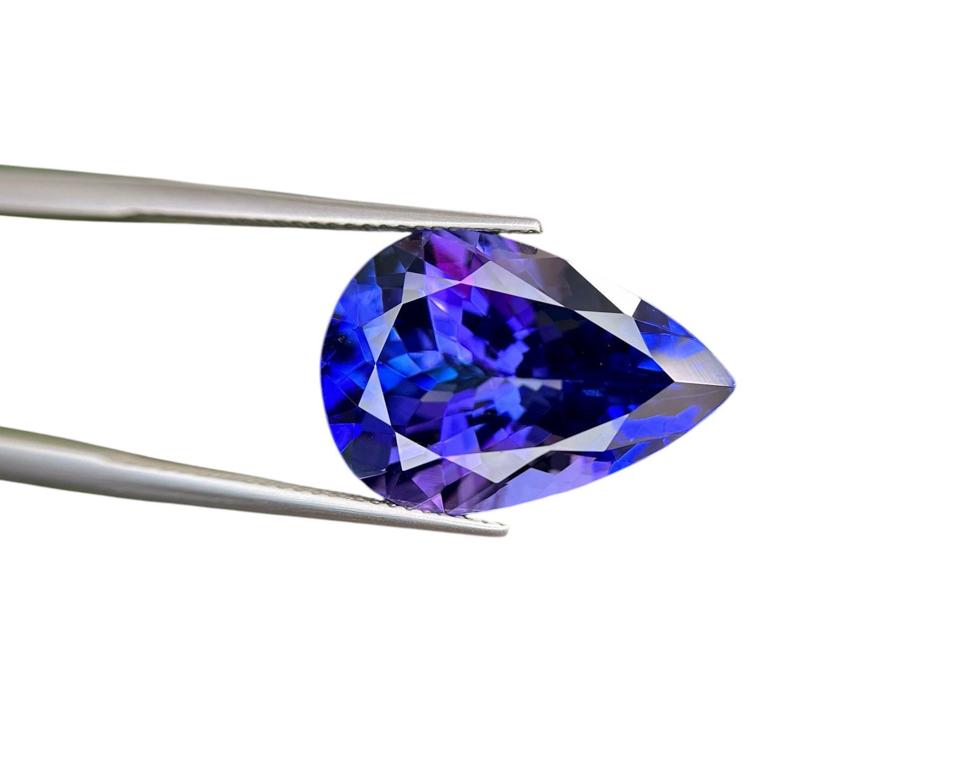 16.72 CT NATURAL TANZANITE WITH INTENSE BLUE COLOR