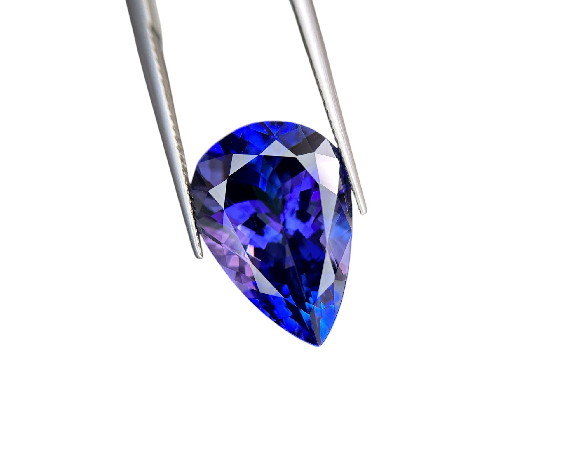 16.72 CT NATURAL TANZANITE WITH INTENSE BLUE COLOR