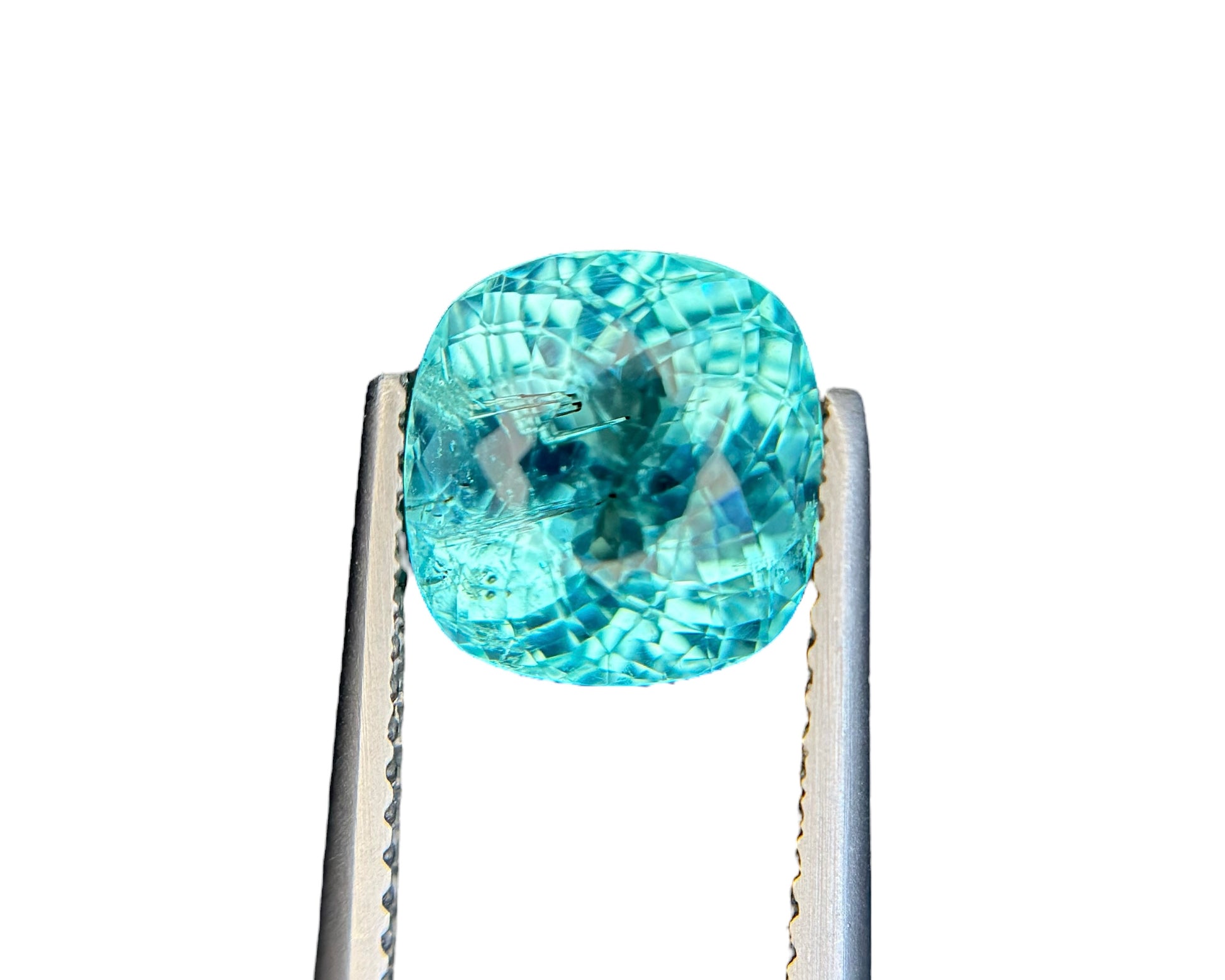 3.82 CT NEON BLUE NATURAL PARAIBA TOP QUALITY