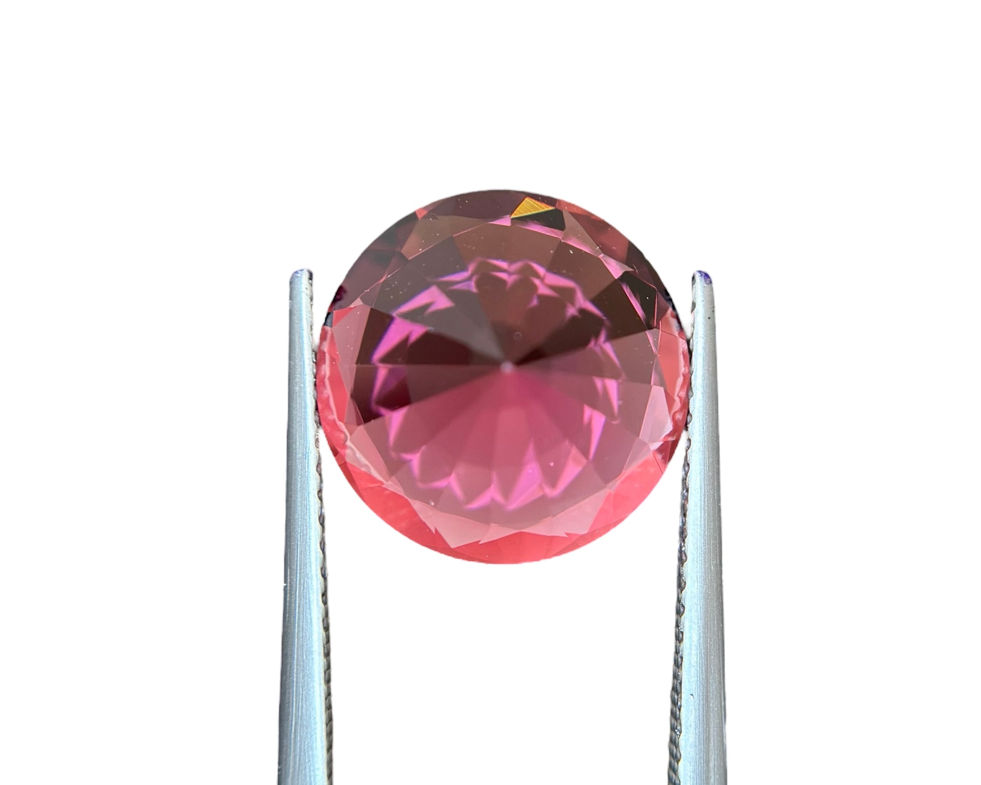 7.36 CT NATURAL RUBELITE PERFECT ROUND CUT