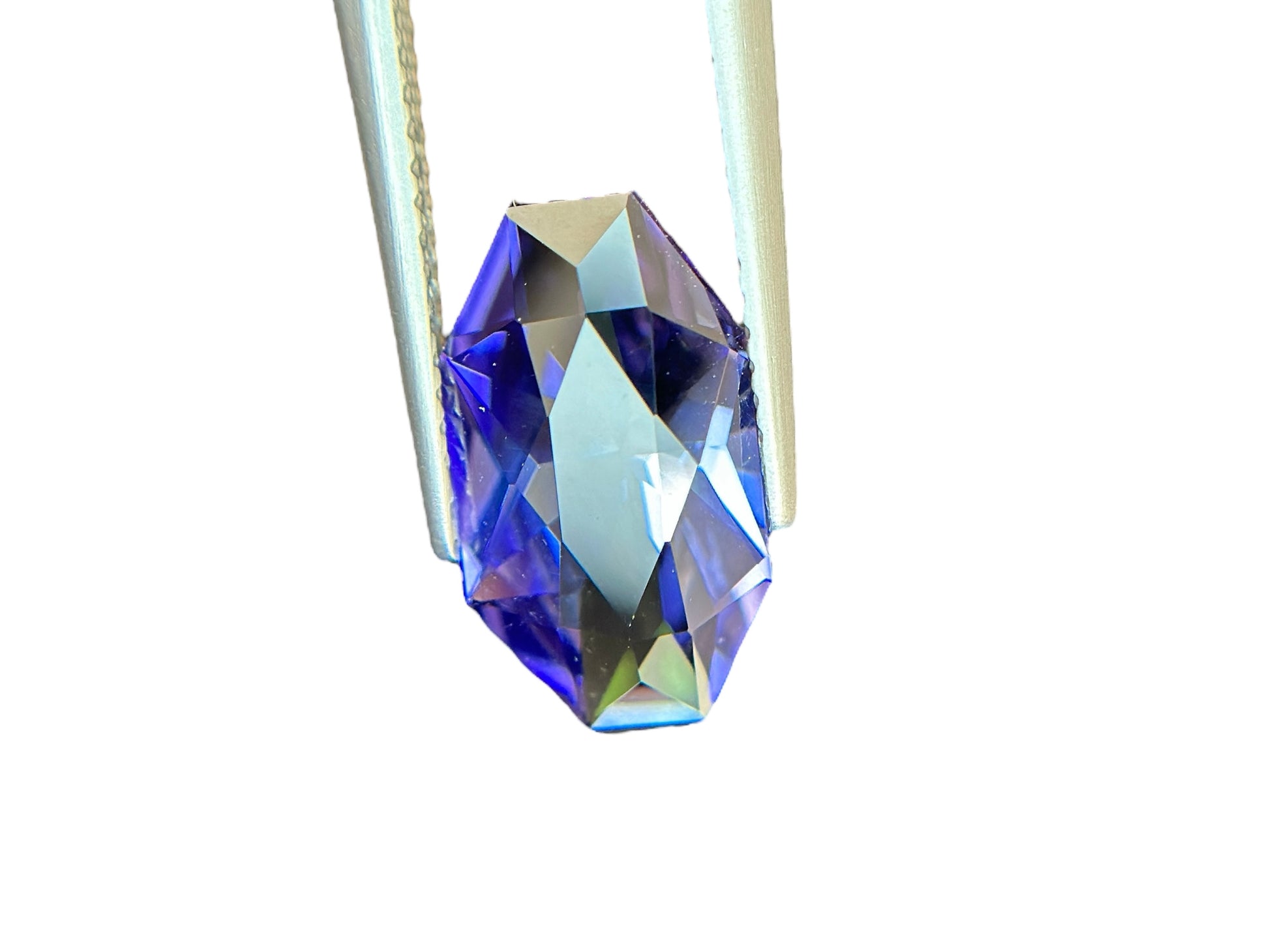 3.68 CT NATURAL NO HEAT TANZANITE WITH INTENSE BLUE COLOR