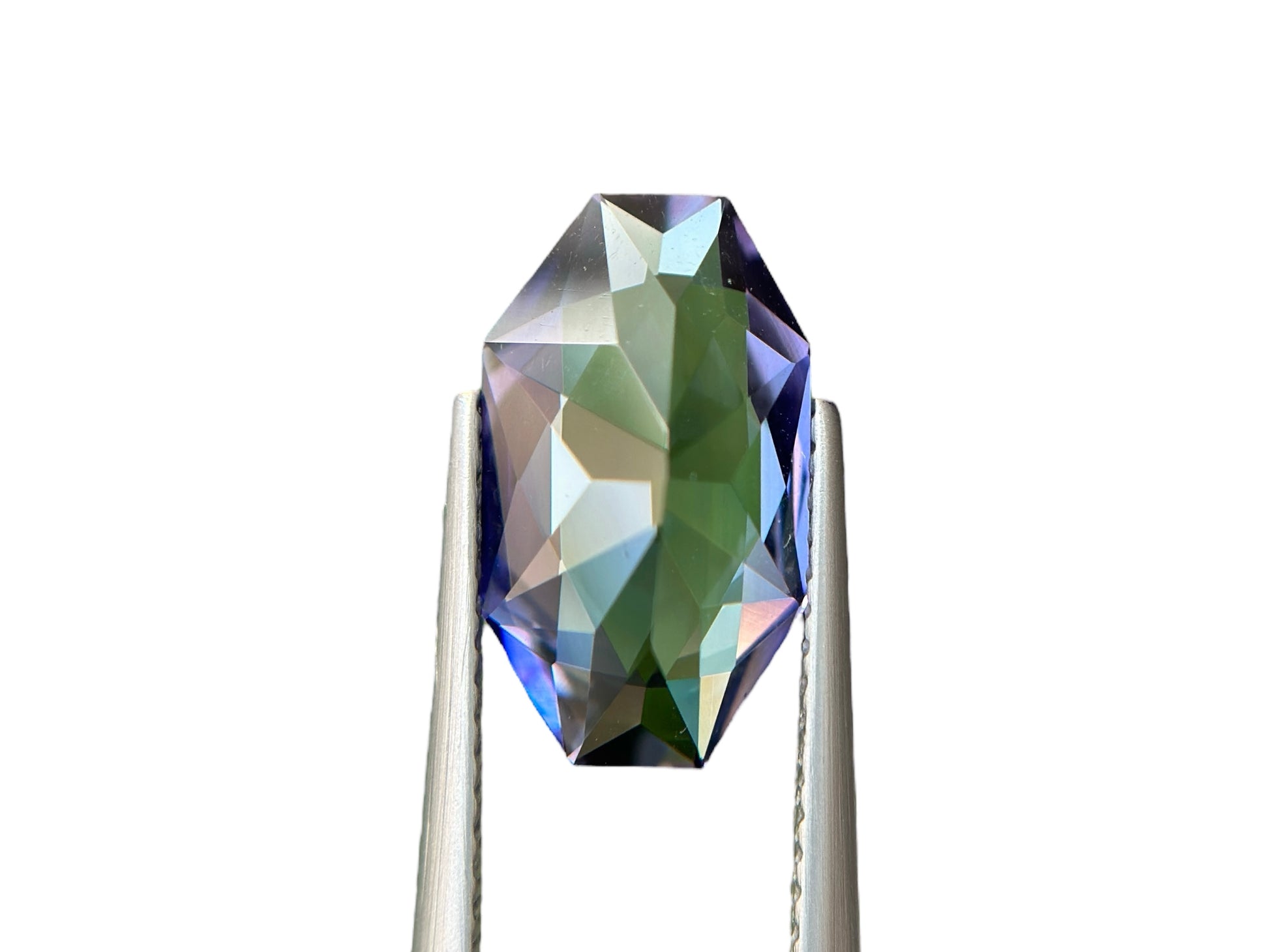 3.68 CT NATURAL NO HEAT TANZANITE WITH INTENSE BLUE COLOR