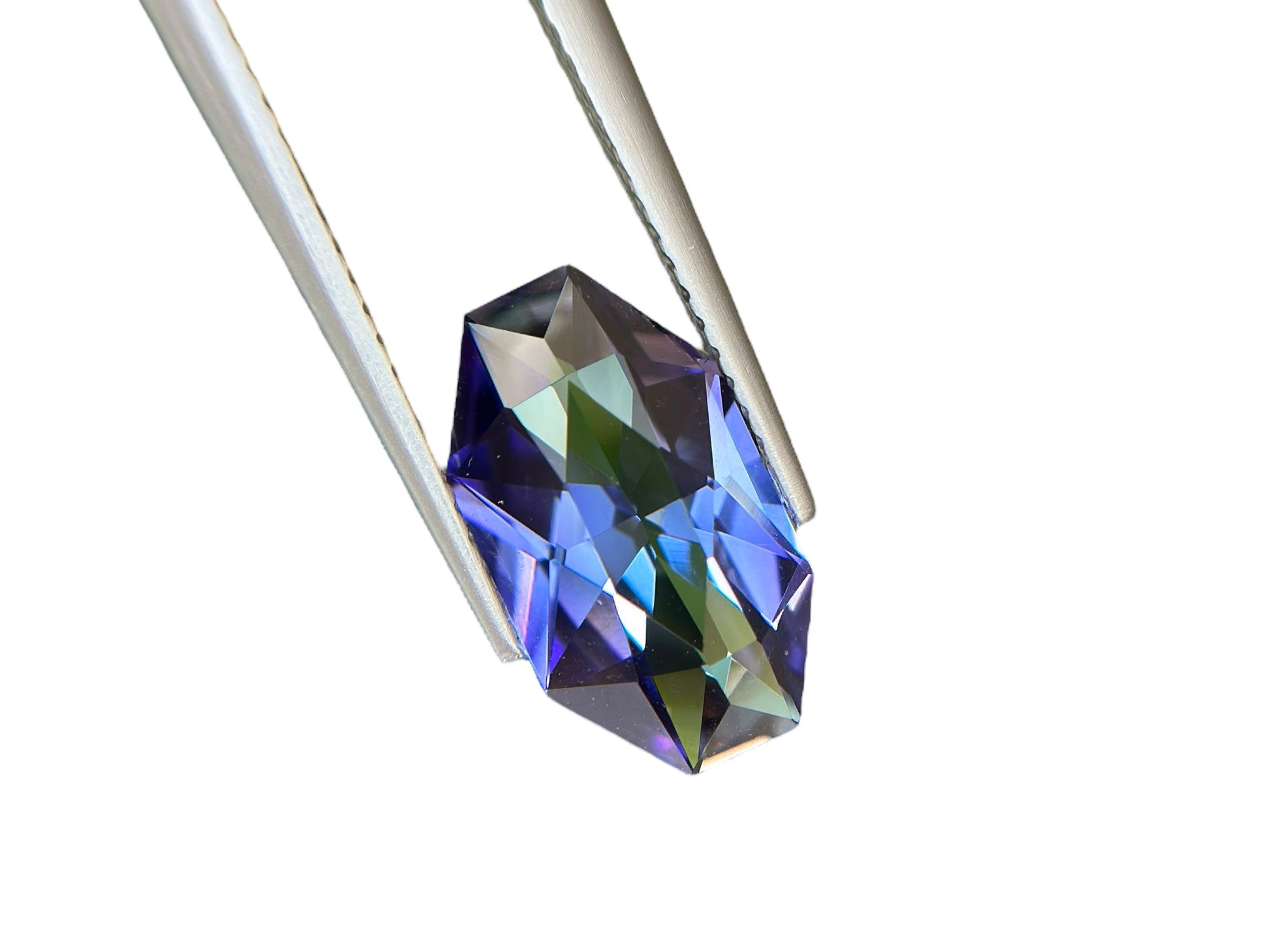 3.68 CT NATURAL NO HEAT TANZANITE WITH INTENSE BLUE COLOR