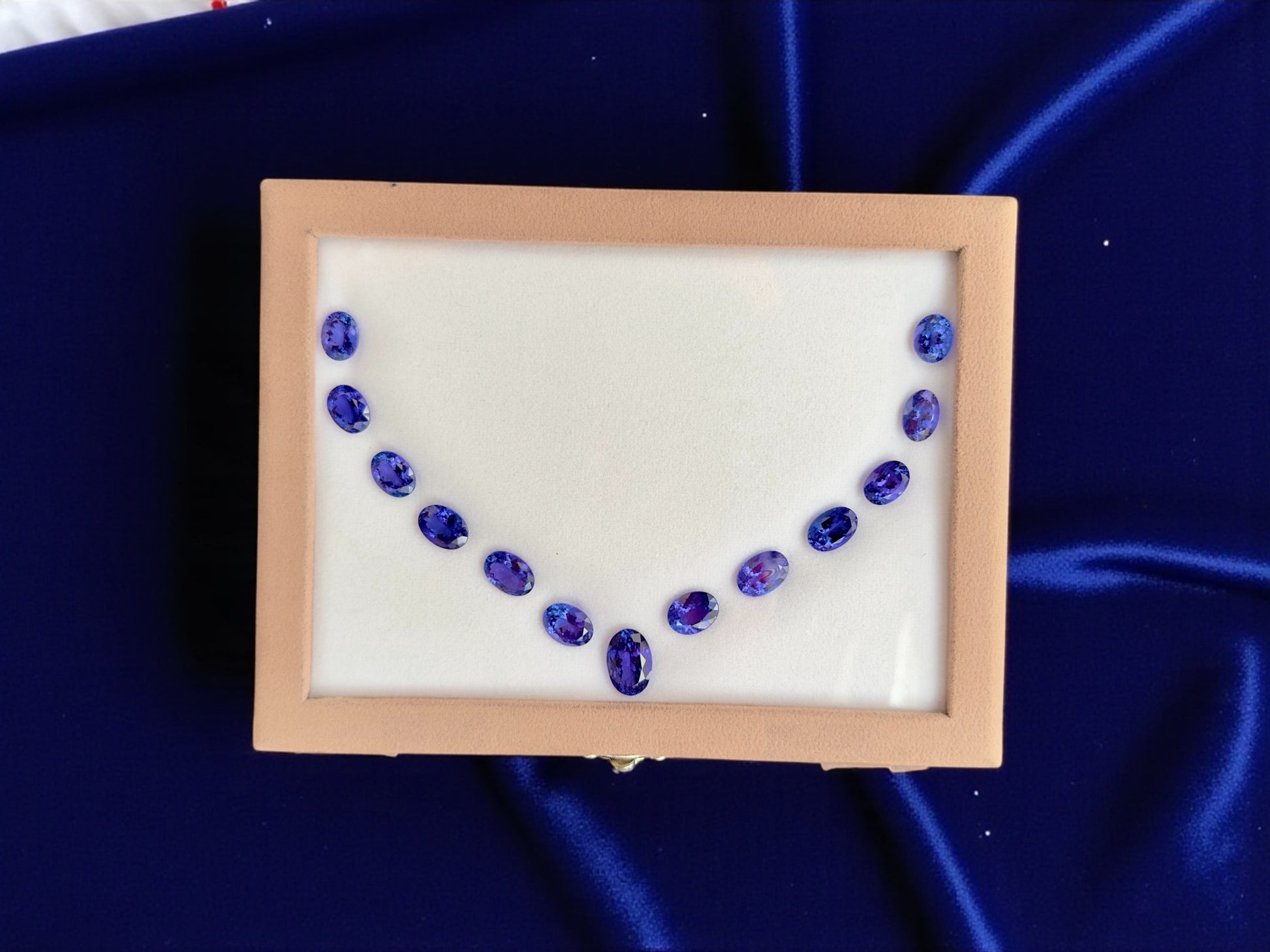 66.83 CT NATURAL TANZANITE  OVAL SHAPE TANZANITE SET