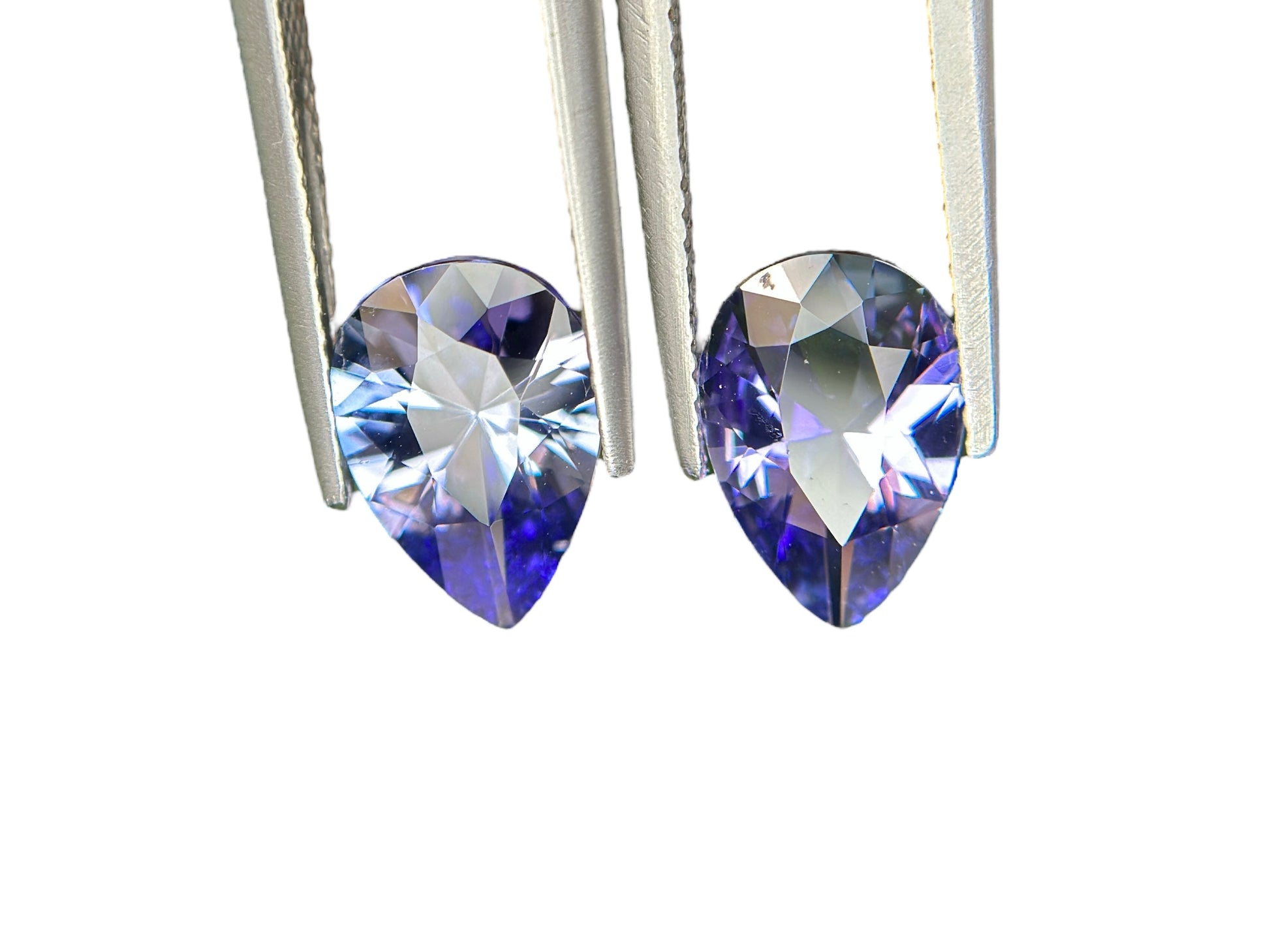5.13 CT NATURAL TANZANITE PAIR WITH INTENSE BLUE COLOR