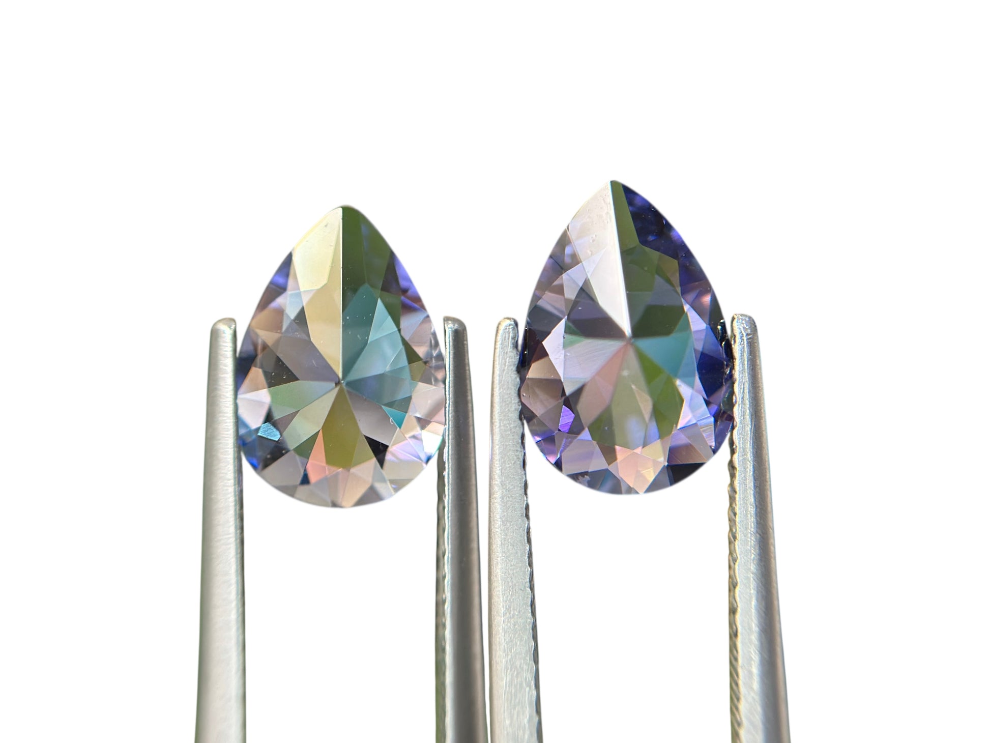 5.13 CT NATURAL TANZANITE PAIR WITH INTENSE BLUE COLOR