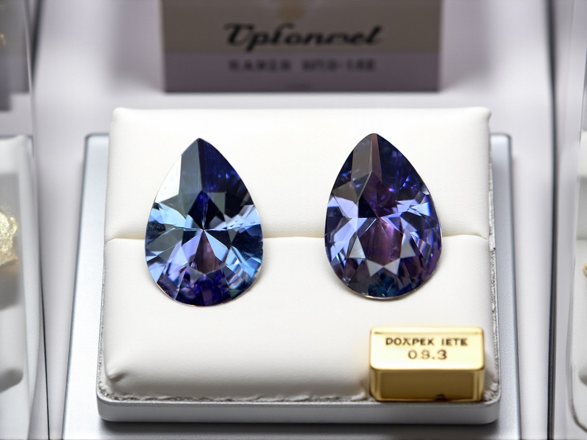 5.13 CT NATURAL TANZANITE PAIR WITH INTENSE BLUE COLOR