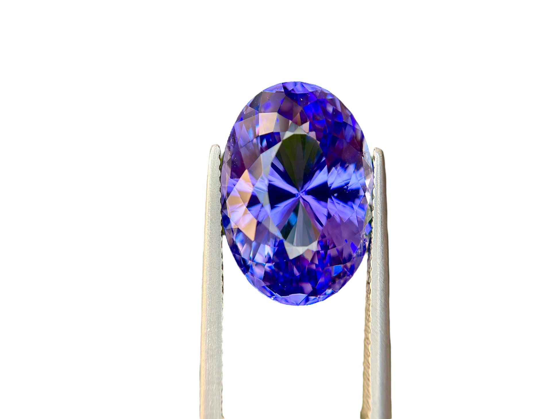 12.15 CT NATURAL NO HEAT TANZANITE WITH INTENSE BLUE COLOR