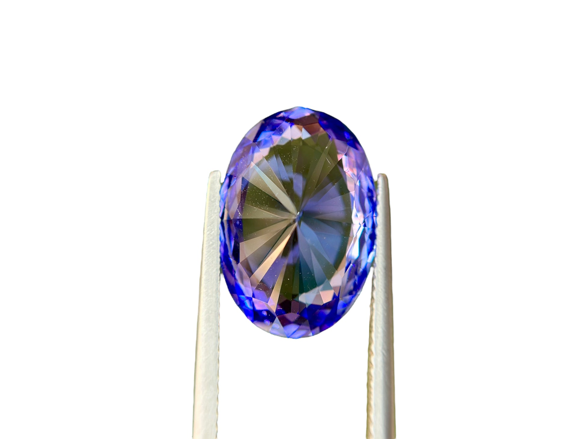 12.15 CT NATURAL NO HEAT TANZANITE WITH INTENSE BLUE COLOR