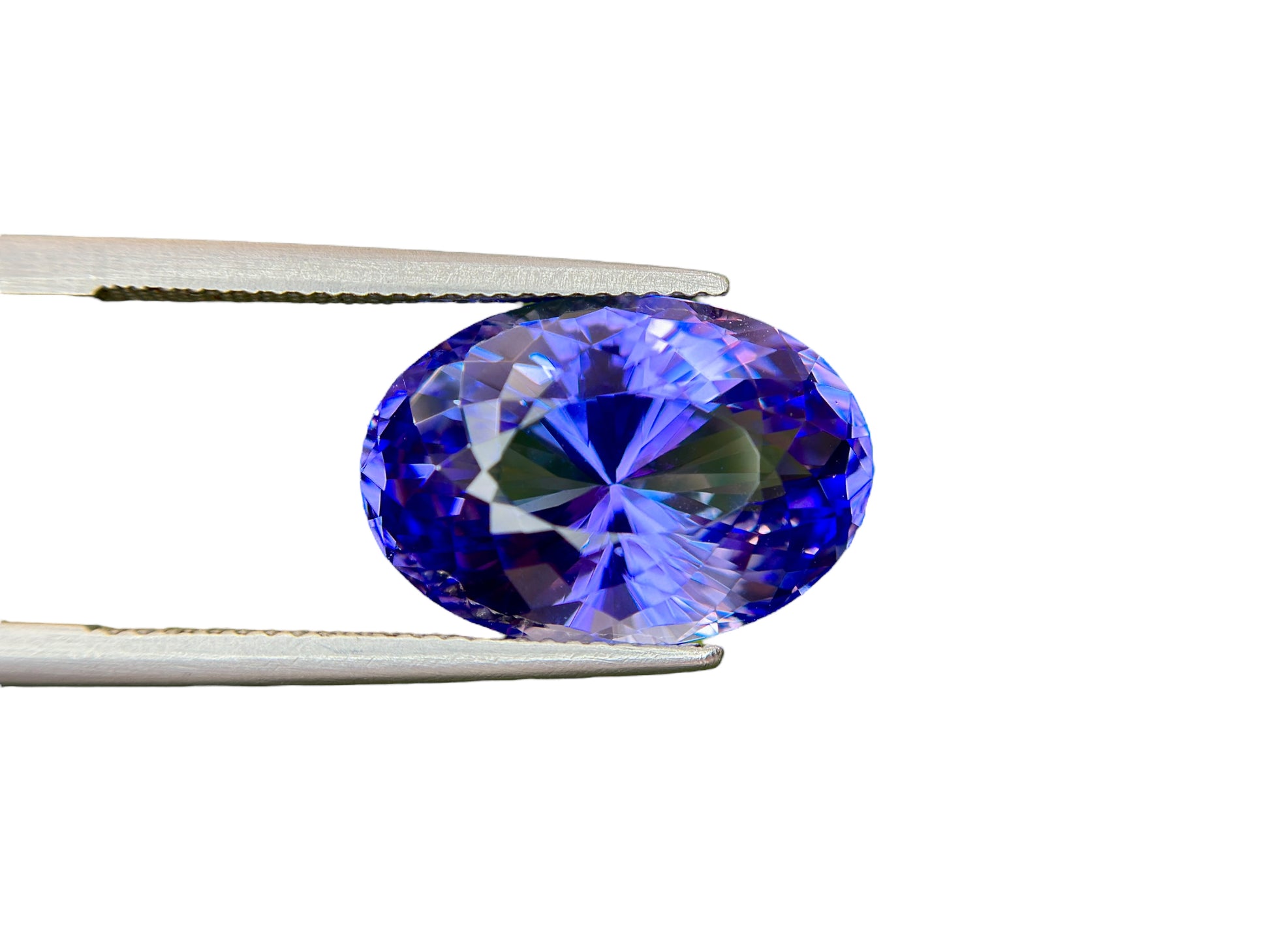 12.15 CT NATURAL NO HEAT TANZANITE WITH INTENSE BLUE COLOR