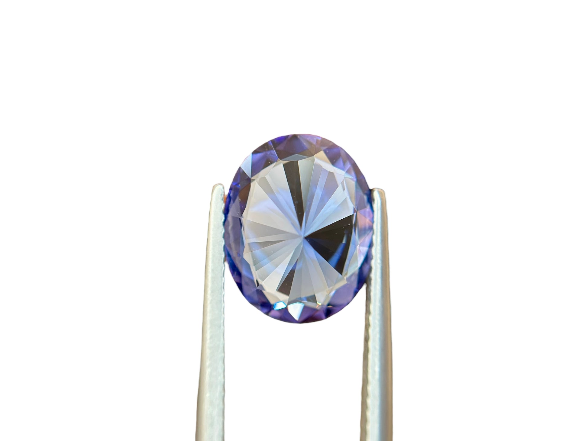 5.77 CT NATURAL NO HEAT TANZANITE WITH INTENSE BLUE COLOR