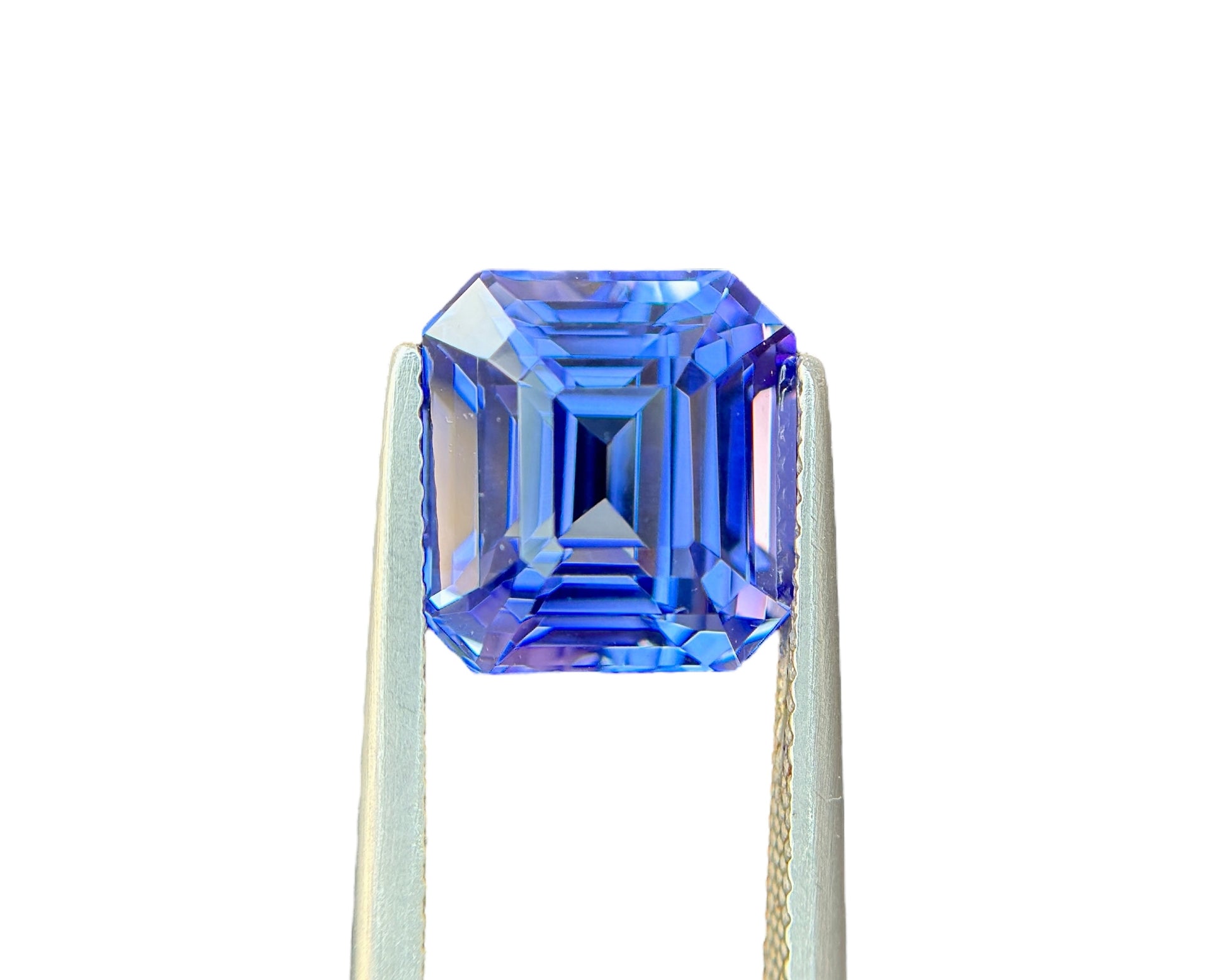 7.08 CT NATURAL NO HEAT TANZANITE WITH INTENSE BLUE COLOR