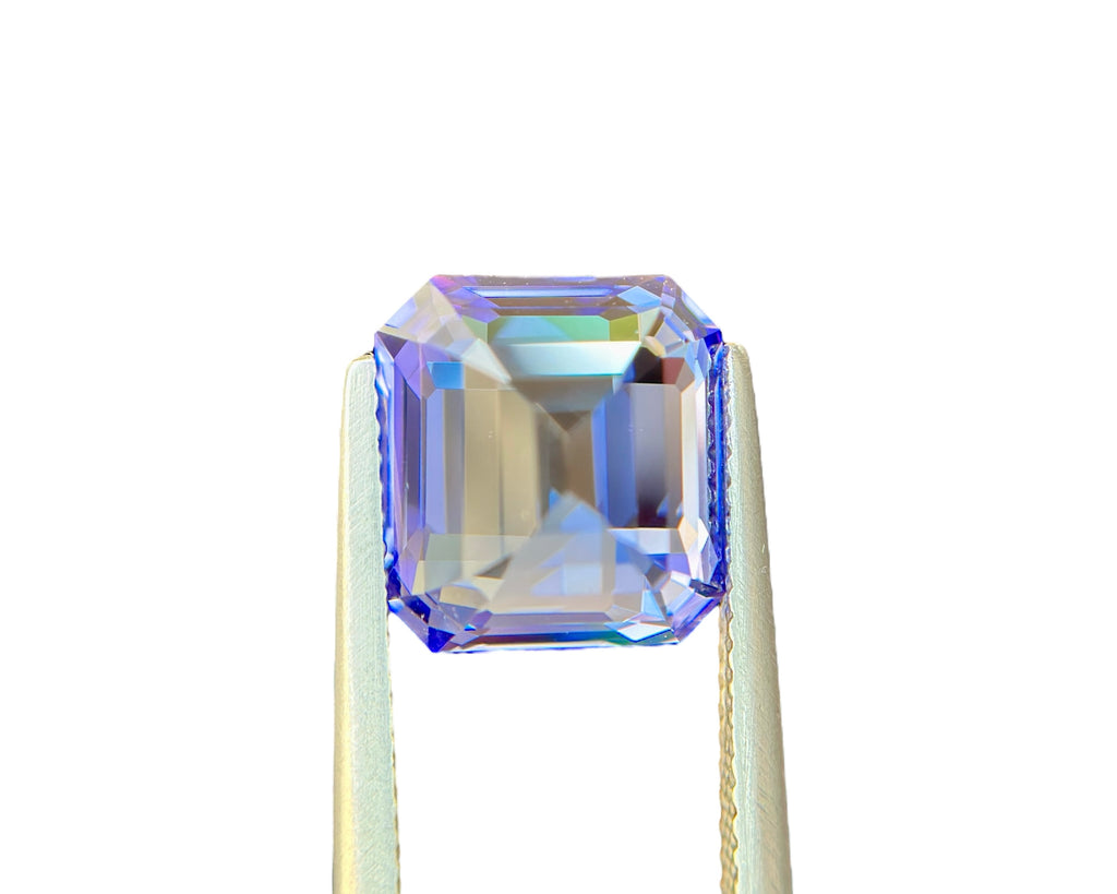 7.08 CT NATURAL NO HEAT TANZANITE WITH INTENSE BLUE COLOR