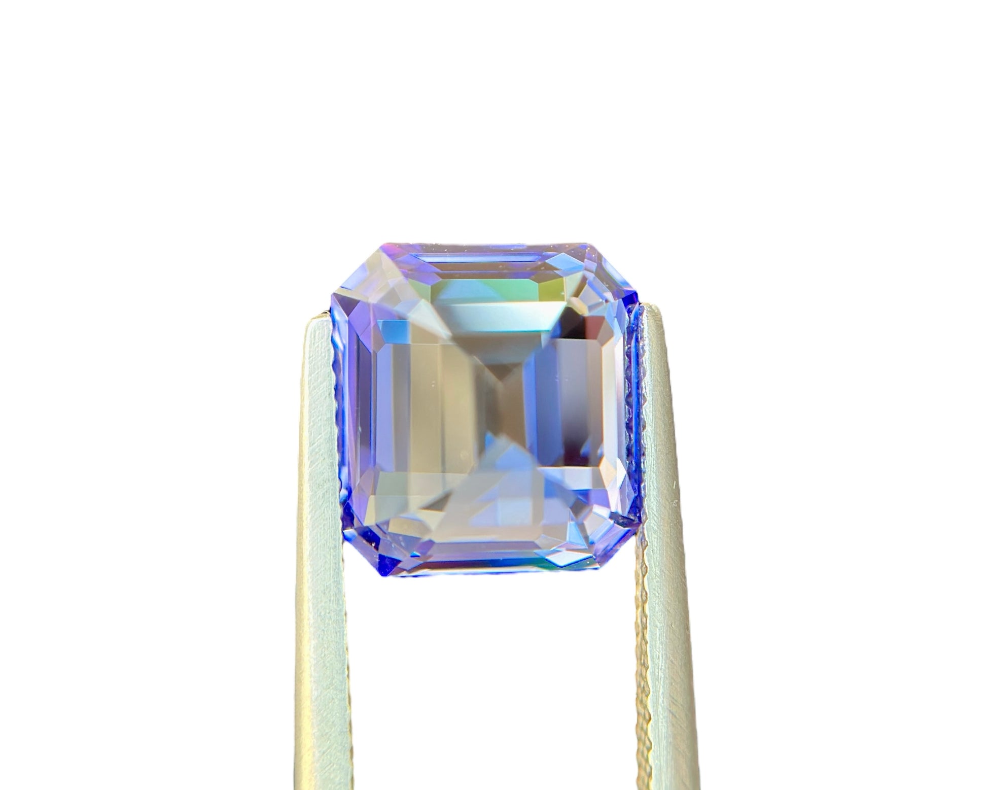 7.08 CT NATURAL NO HEAT TANZANITE WITH INTENSE BLUE COLOR