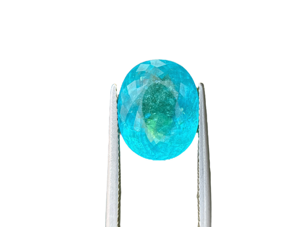 10.08 CT NEON BLUE NATURAL PARAIBA TOP QUALITY