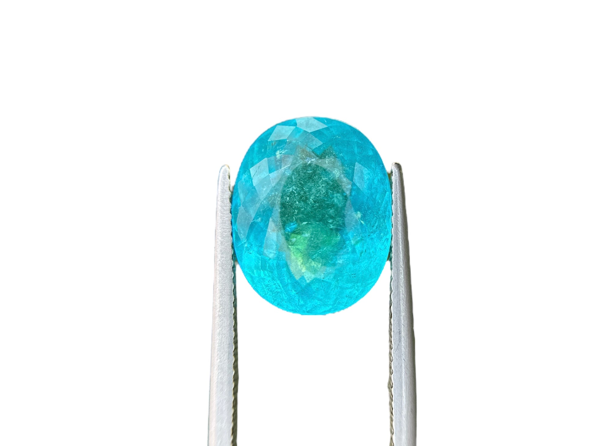 10.08 CT NEON BLUE NATURAL PARAIBA TOP QUALITY