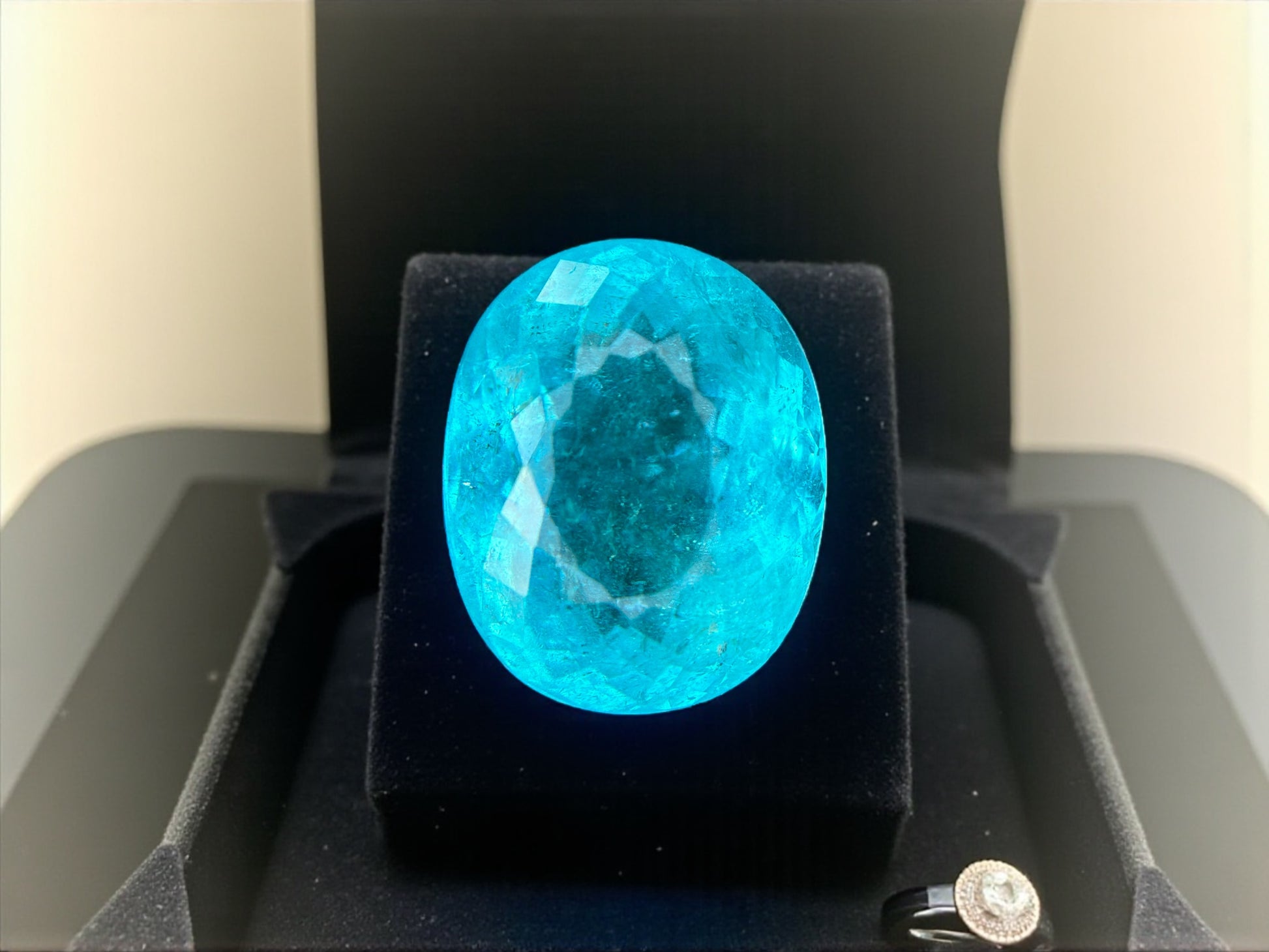 10.08 CT NEON BLUE NATURAL PARAIBA TOP QUALITY