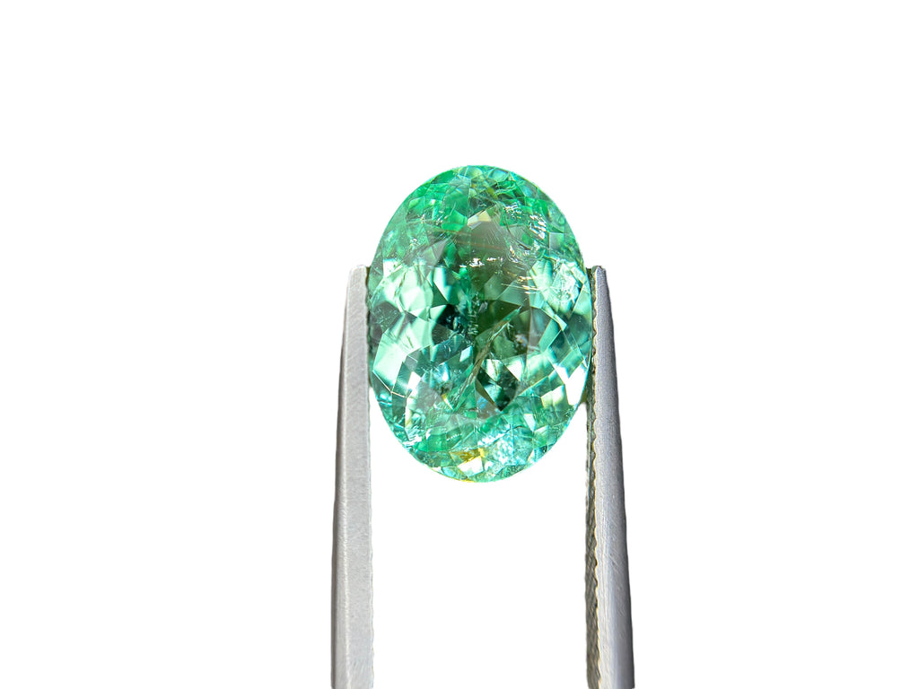 6.21 CT GREEN FINE QUALITY PARAIBA