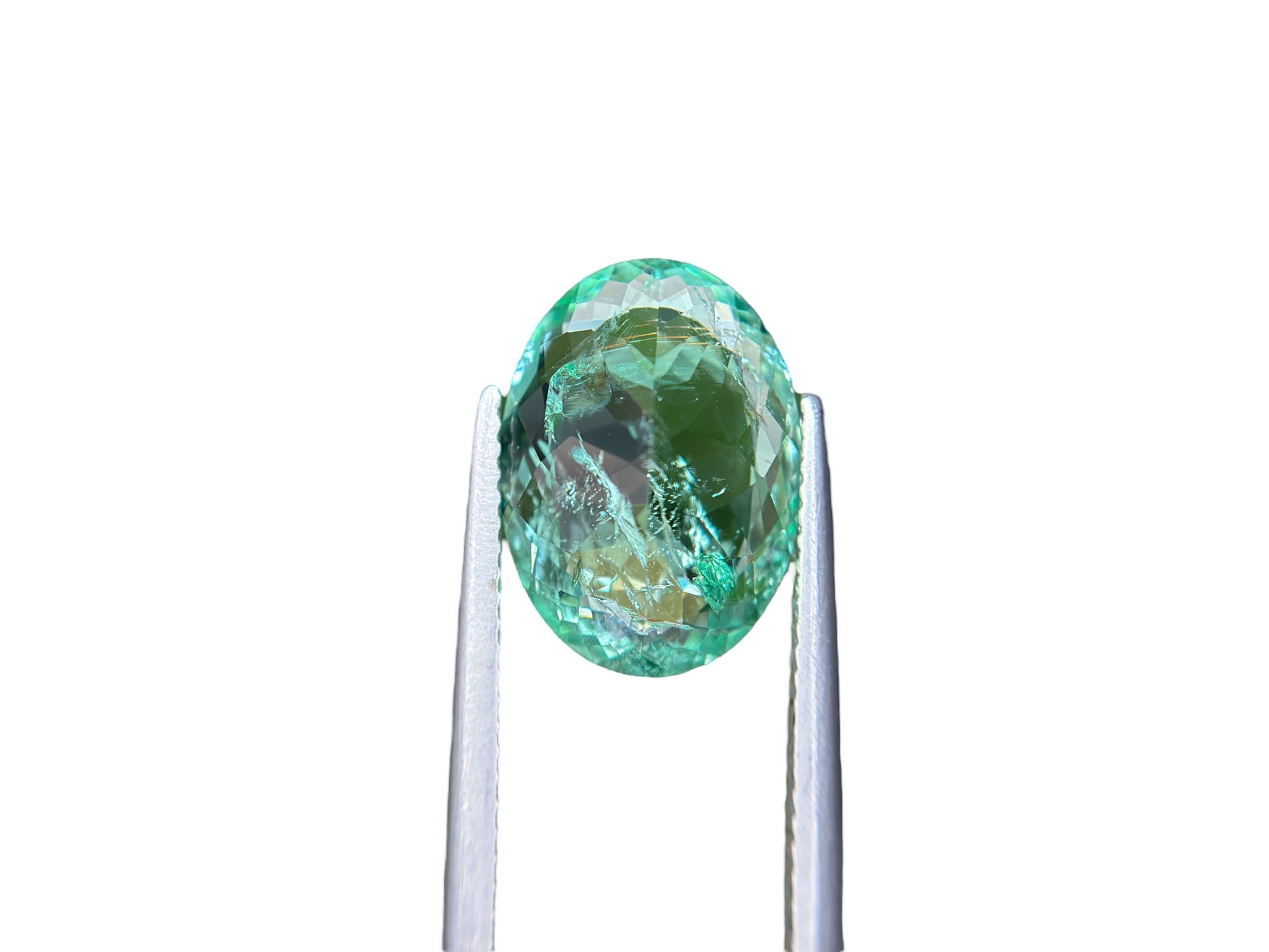 6.21 CT GREEN FINE QUALITY PARAIBA