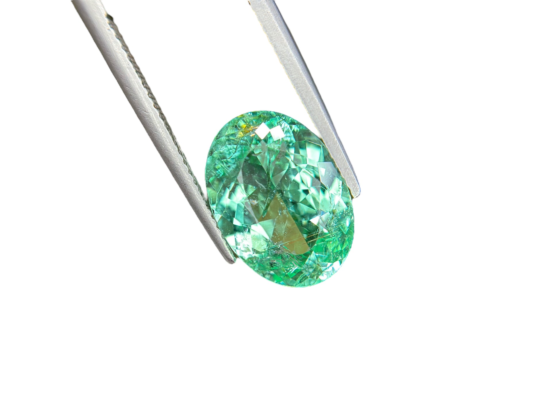 6.21 CT GREEN FINE QUALITY PARAIBA