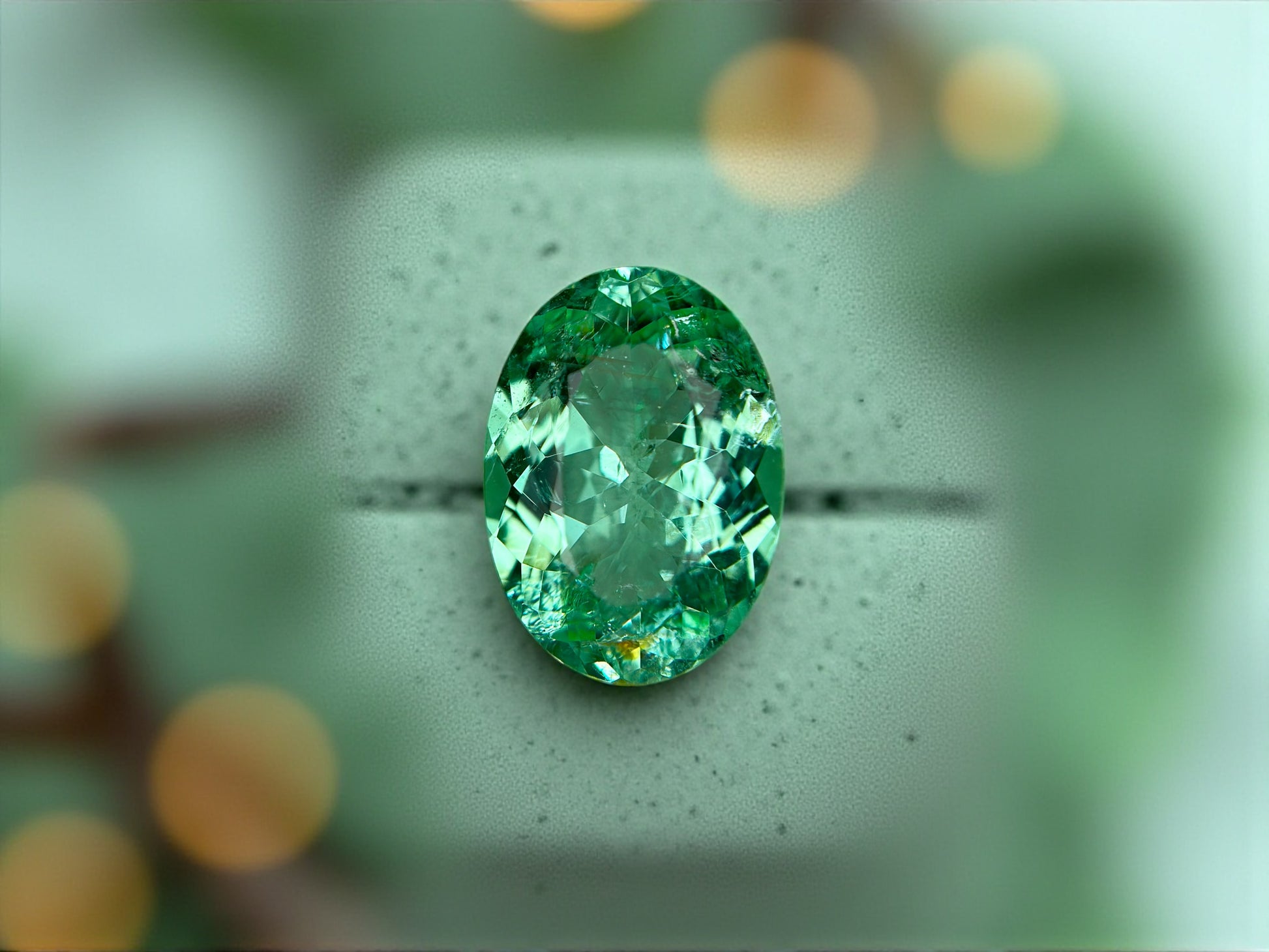 6.21 CT GREEN FINE QUALITY PARAIBA