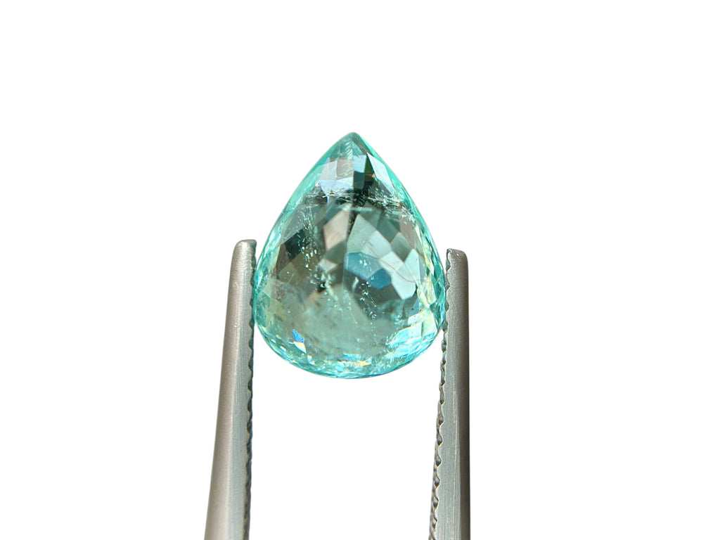 3.06 CT GREENISH BLUE NATURAL PARAIBA FINE QUALITY