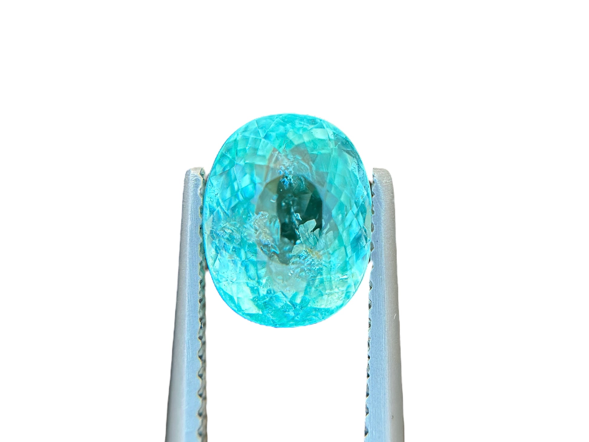 3.21 CT NEON BLUE NATURAL PARAIBA TOP QUALITY