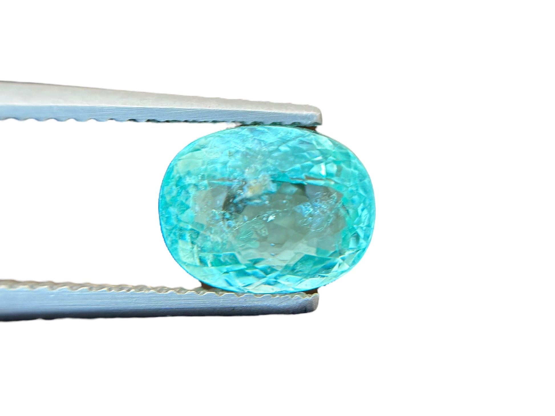 3.21 CT NEON BLUE NATURAL PARAIBA TOP QUALITY