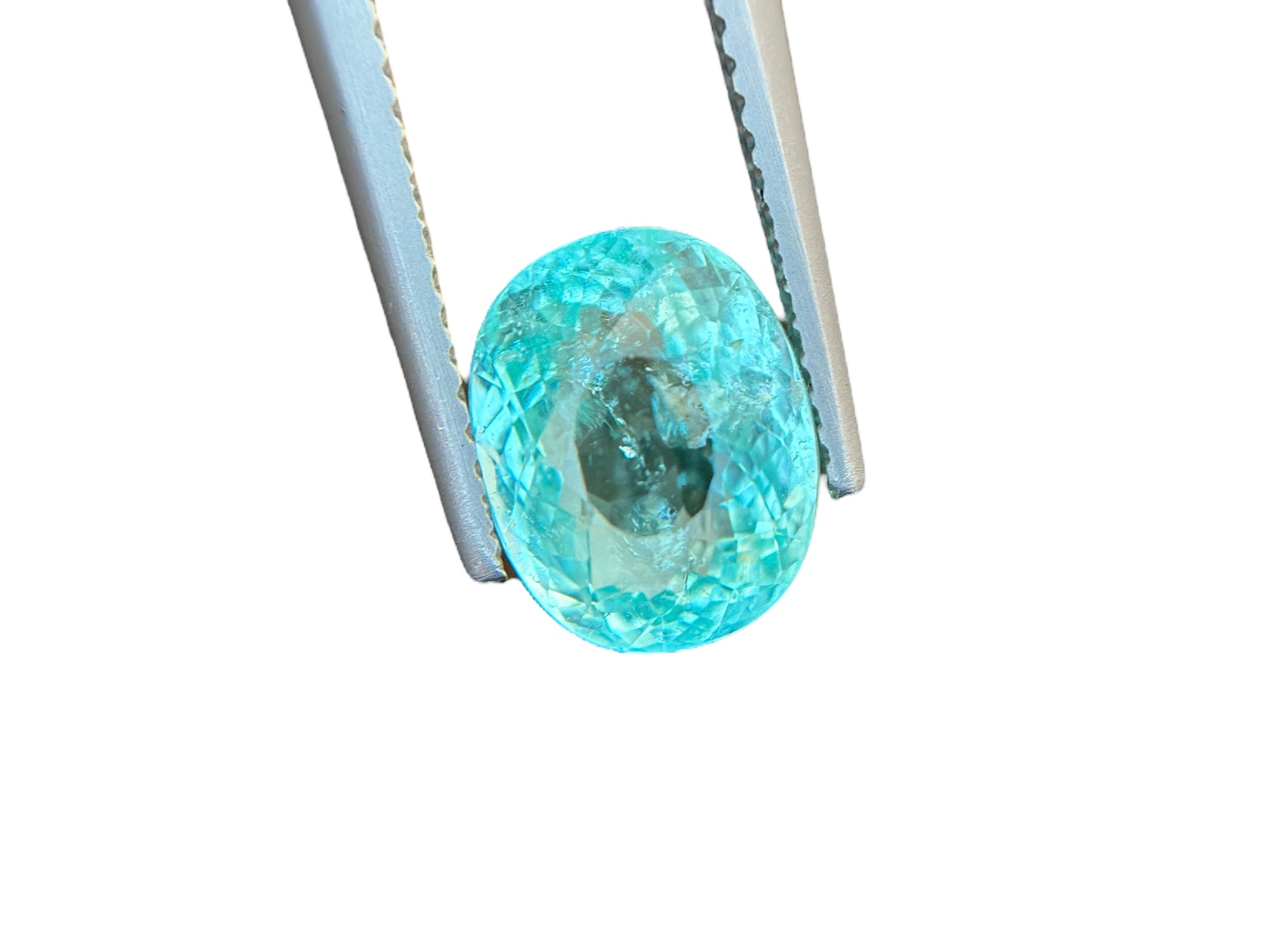 3.21 CT NEON BLUE NATURAL PARAIBA TOP QUALITY