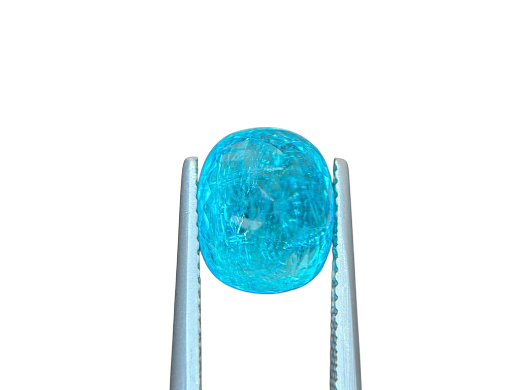 5.09 CT NEON BLUE NATURAL PARAIBA TOP QUALITY