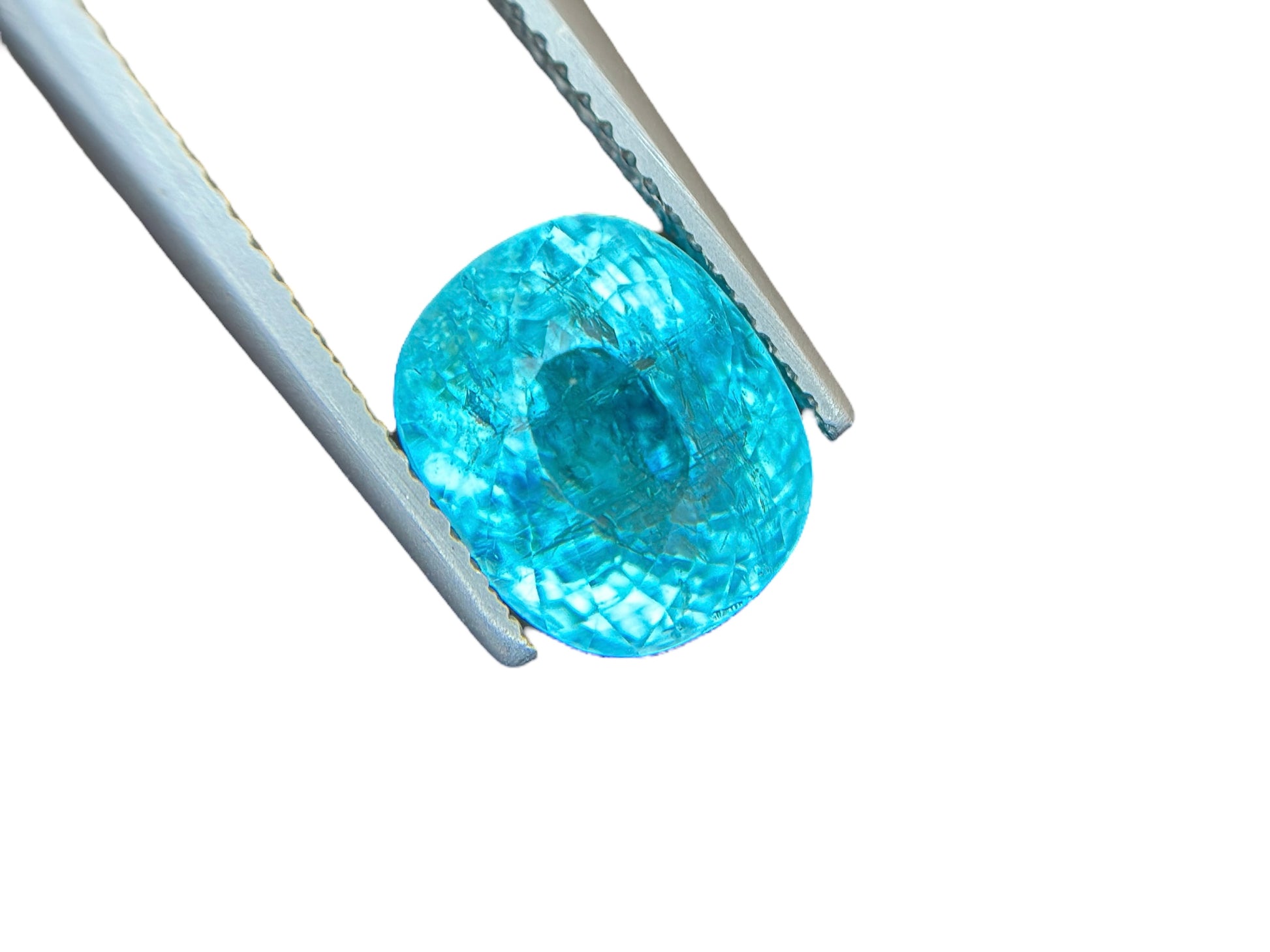 5.09 CT NEON BLUE NATURAL PARAIBA TOP QUALITY