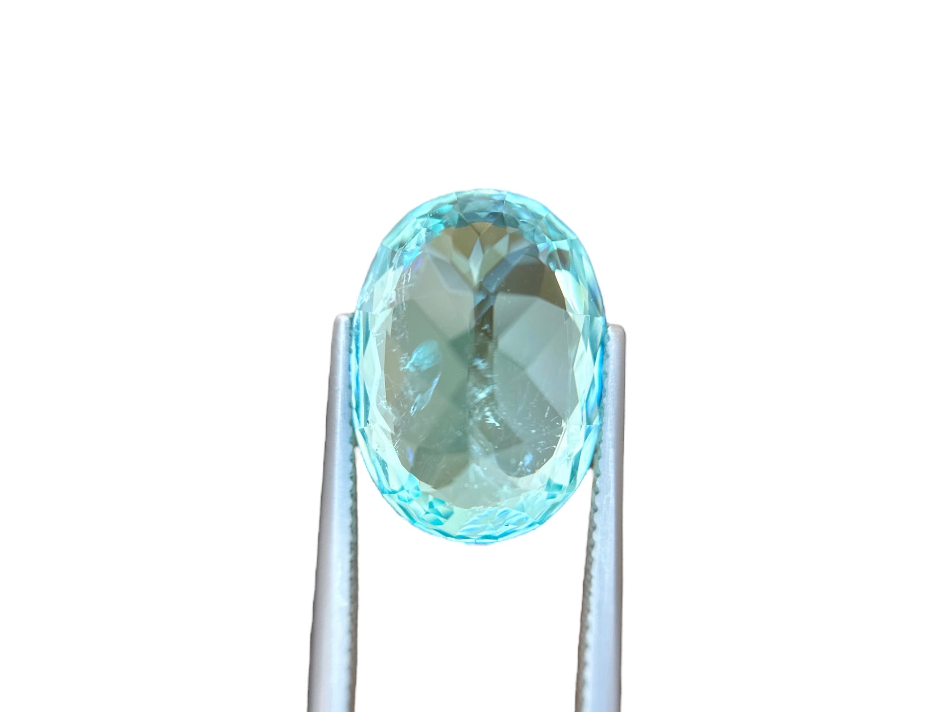 12.42 CT NEON LIGHT BLUE NATURAL PARAIBA FINE QUALITY
