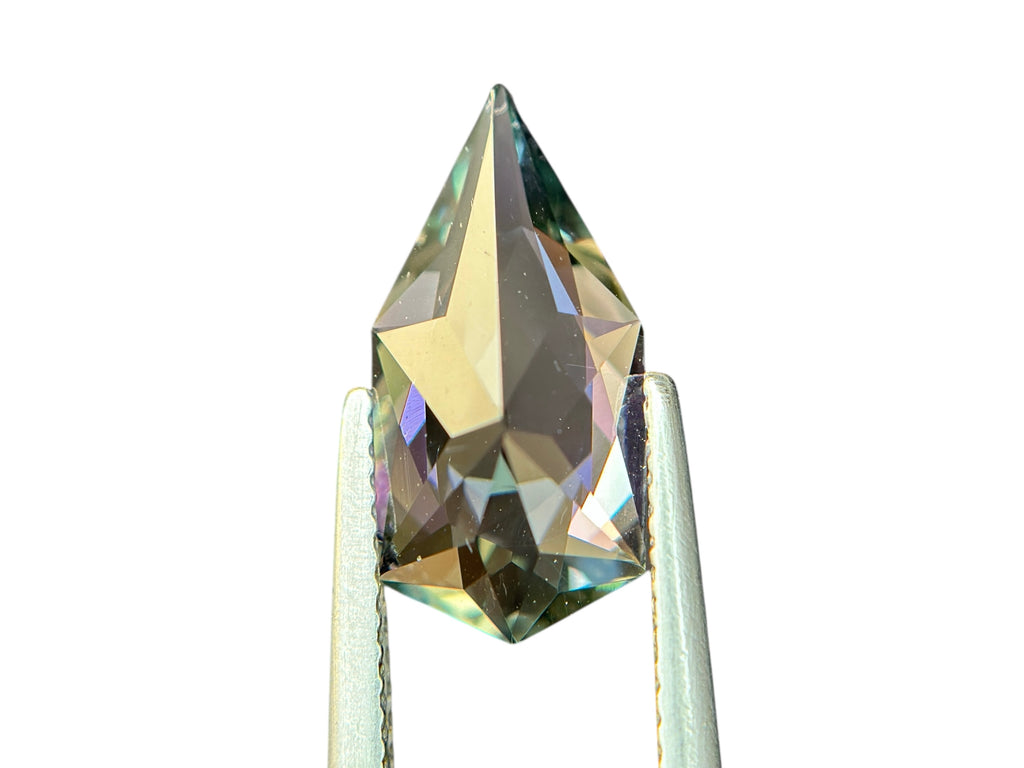 3.12 CT NATURAL TANZANITE WITH INTENSE GRAY COLOR